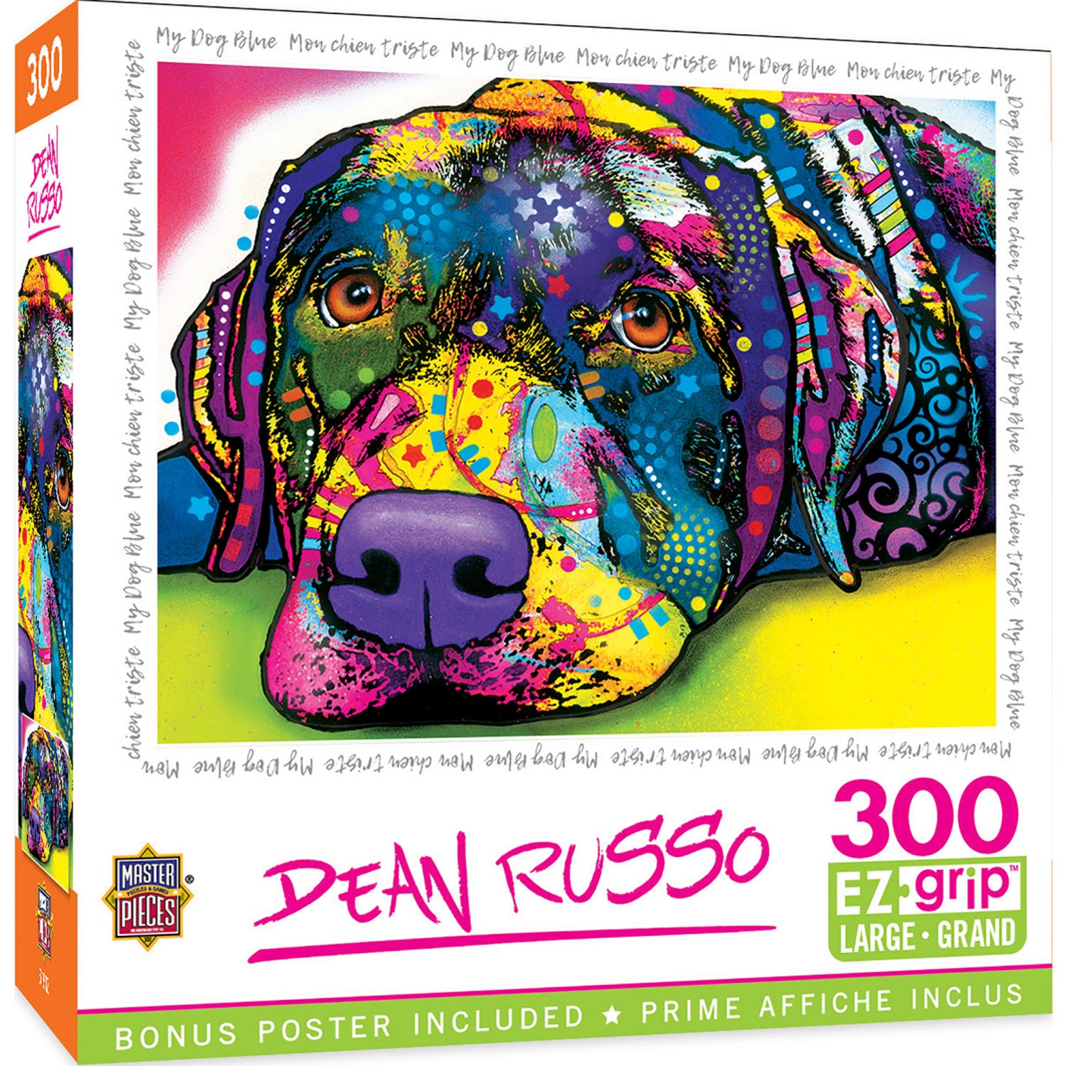 Dean Russo - My Dog Blue 300 Piece EZ Grip Jigsaw Puzzle
