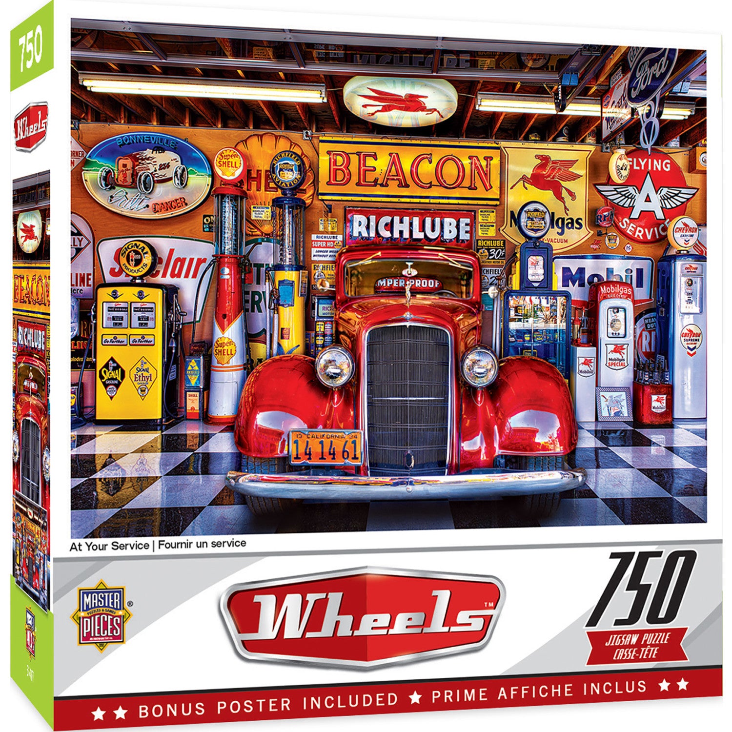 Wheels - At Your Service 750 Piece Jigsaw Puzzle
