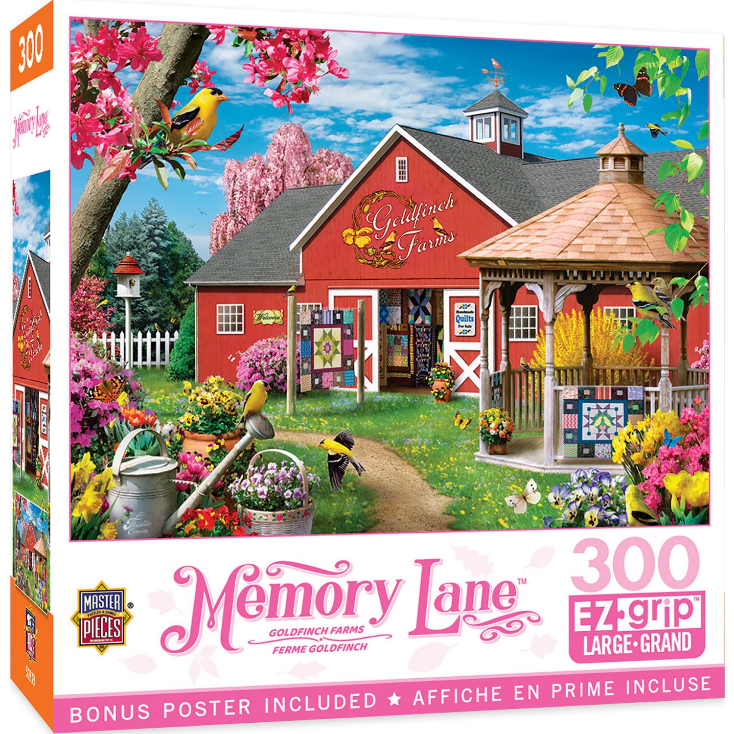 Memory Lane - Goldfinch Farms 300 Piece EZ Grip Jigsaw Puzzle