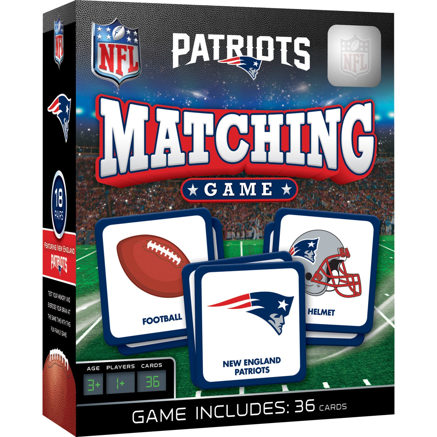 New England Patriots Matching Game