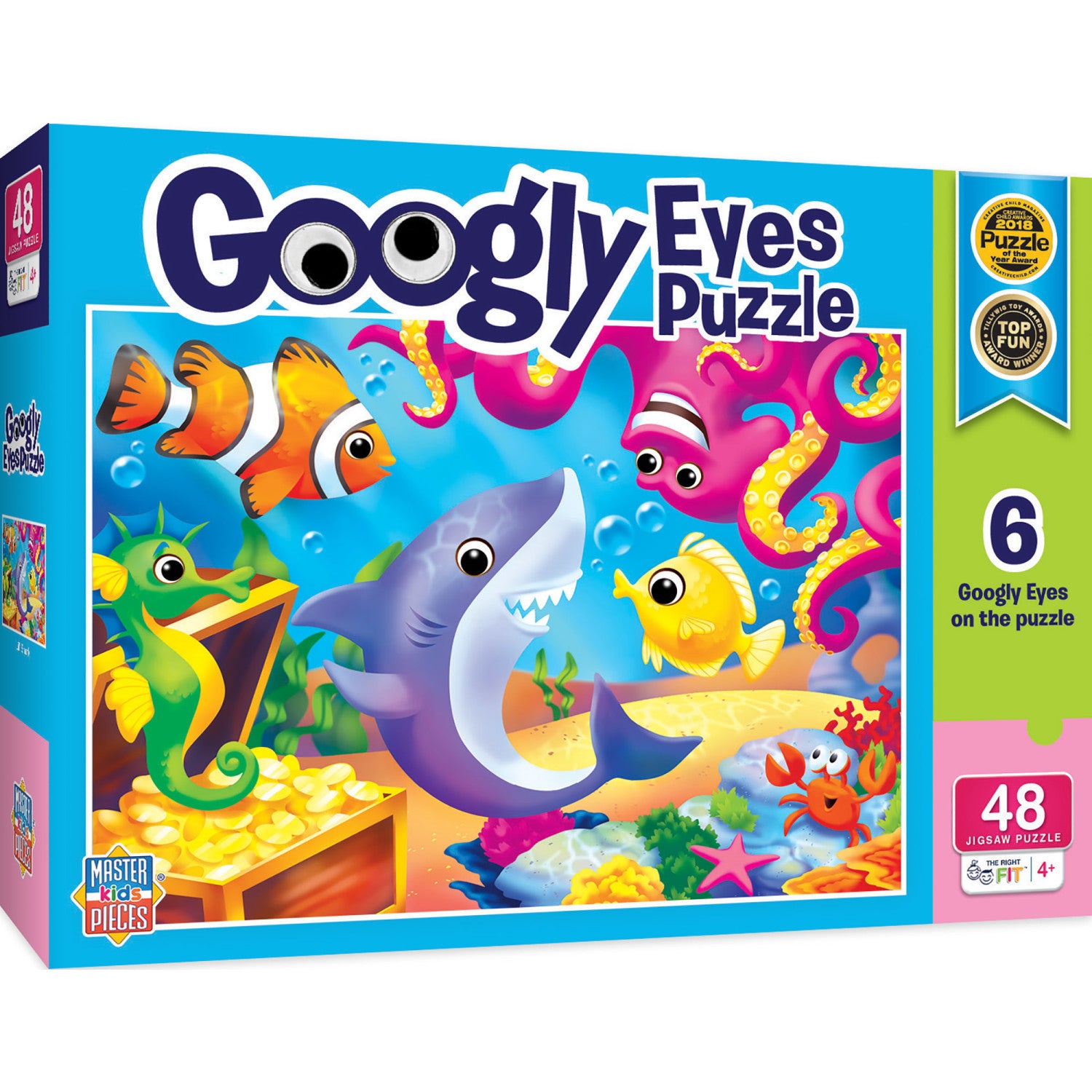 Googly Eyes - Lil Shark & Friends 48 Piece Jigsaw Puzzle