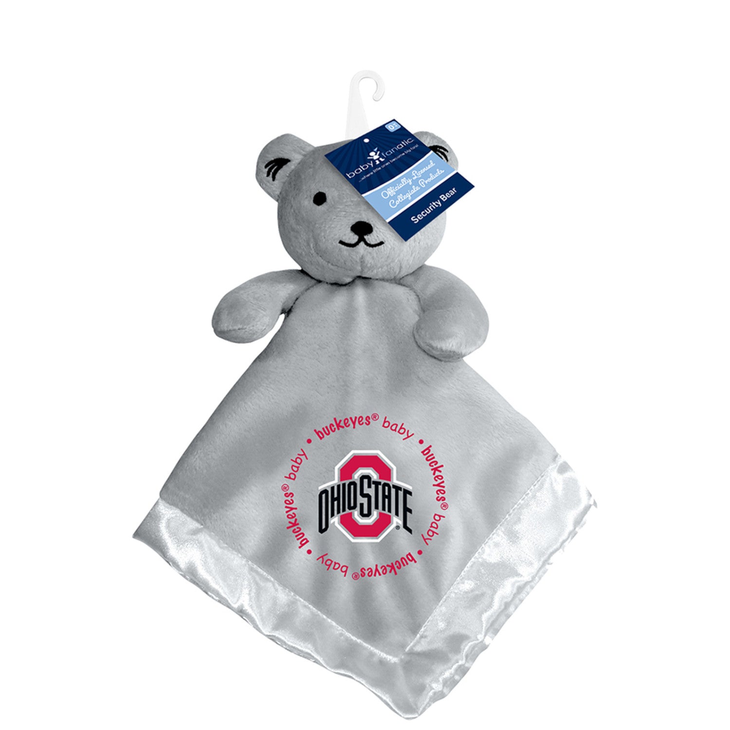 Ohio State Buckeyes NCAA Security Bear - Gray