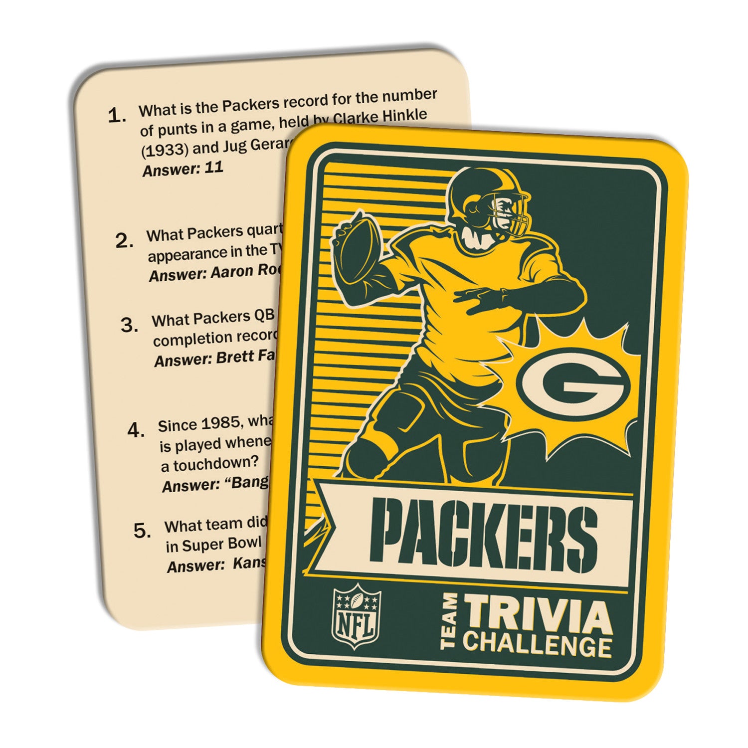 Green Bay Packers NFL Trivia Challenge