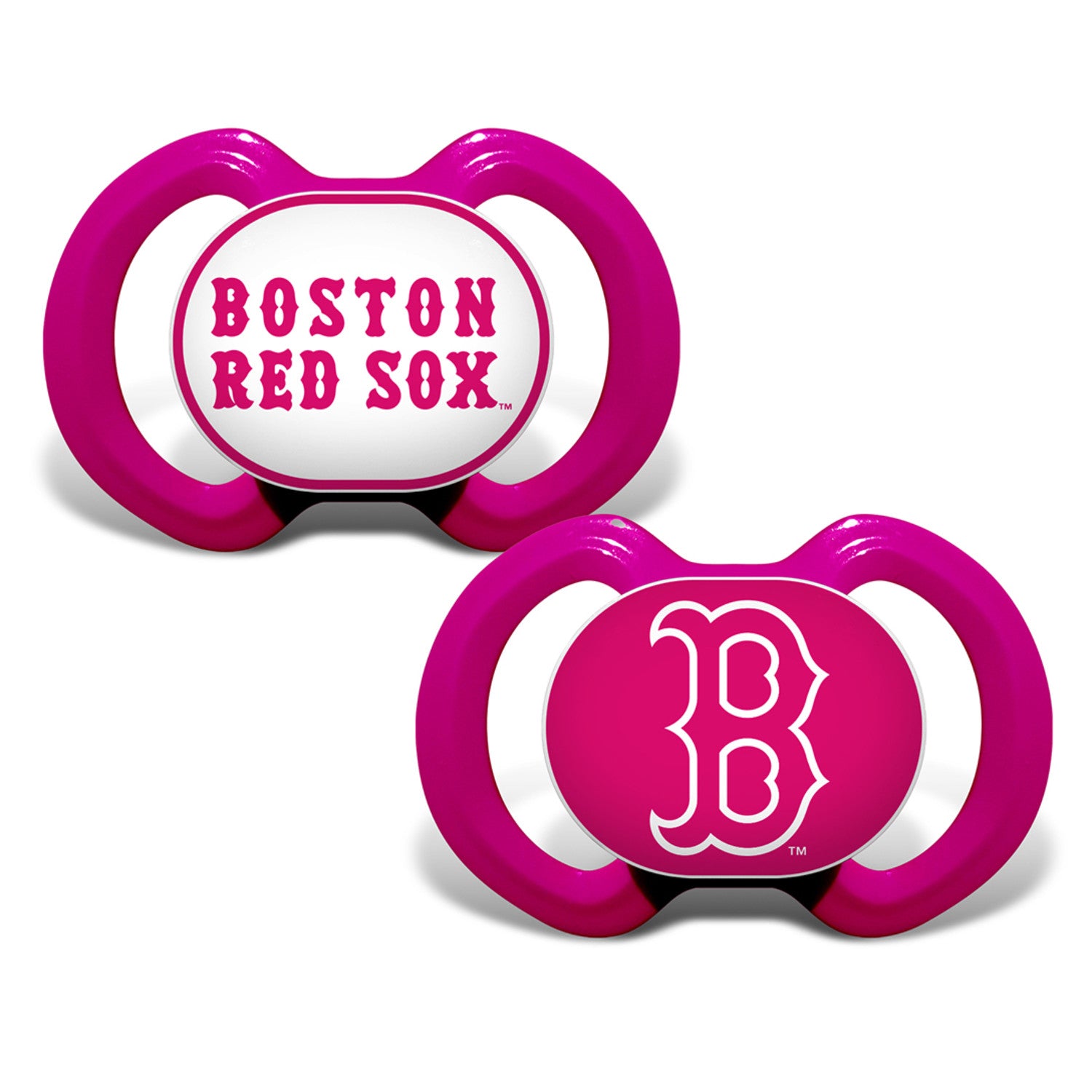 Boston Red Sox - Pink Pacifier 2-Pack