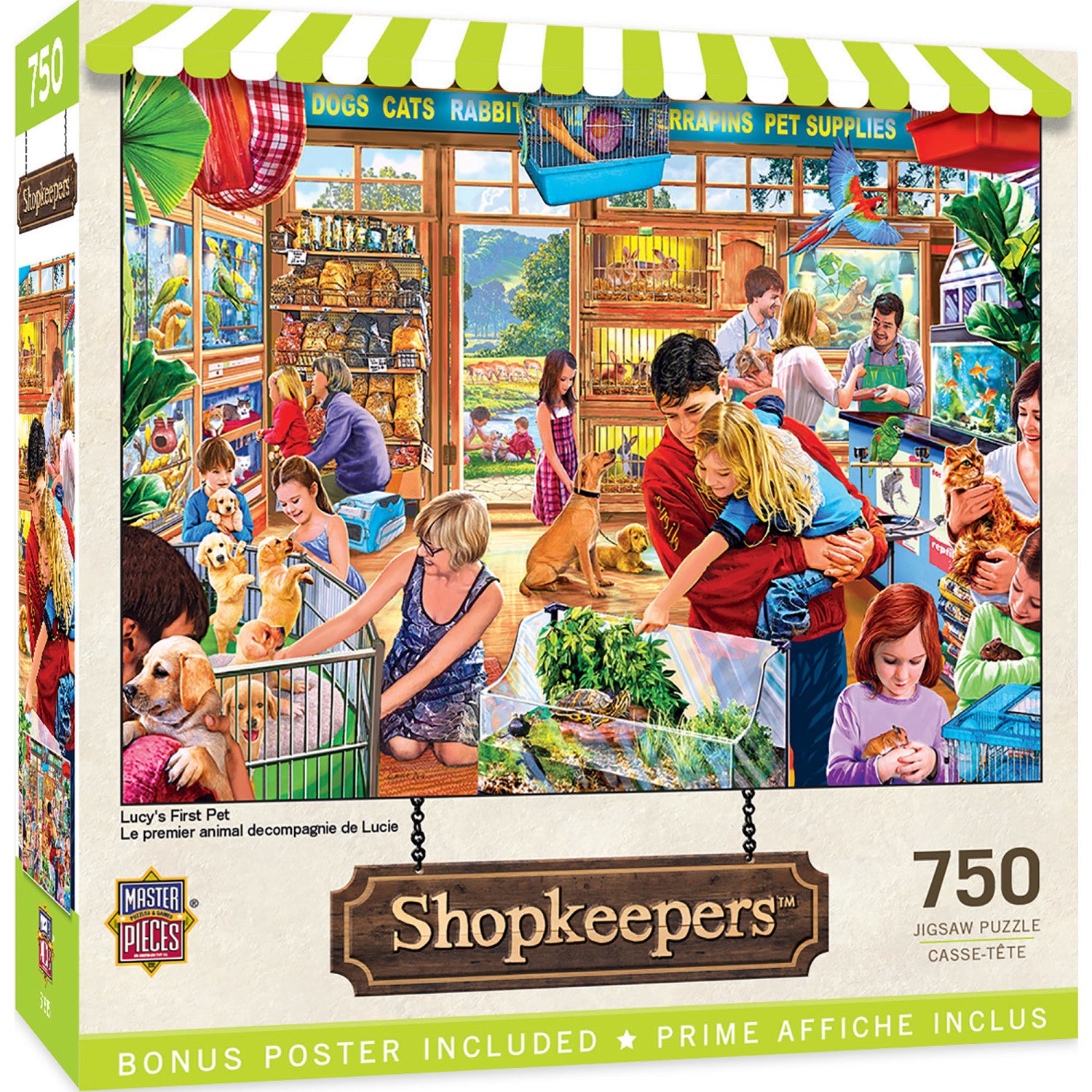 Shopkeepers - Lucy's First Pet 750 Piece Jigsaw Puzzle