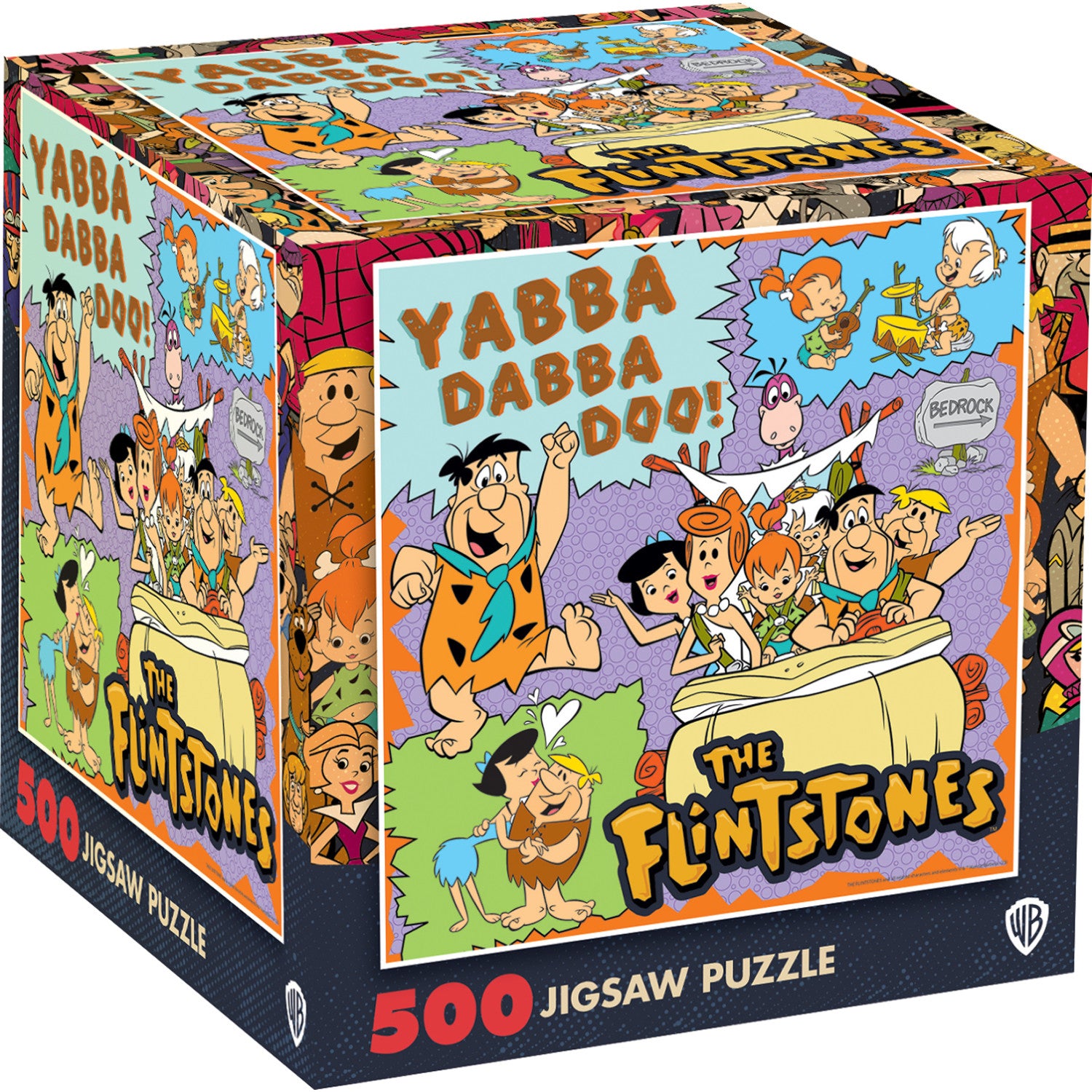 Hanna-Barbera - The Flintstones 500 Piece Jigsaw Puzzle