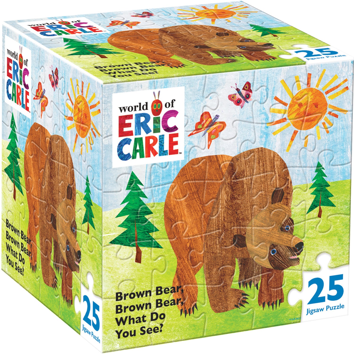 World of Eric Carle - Brown Bear 25 Piece Jigsaw Puzzle