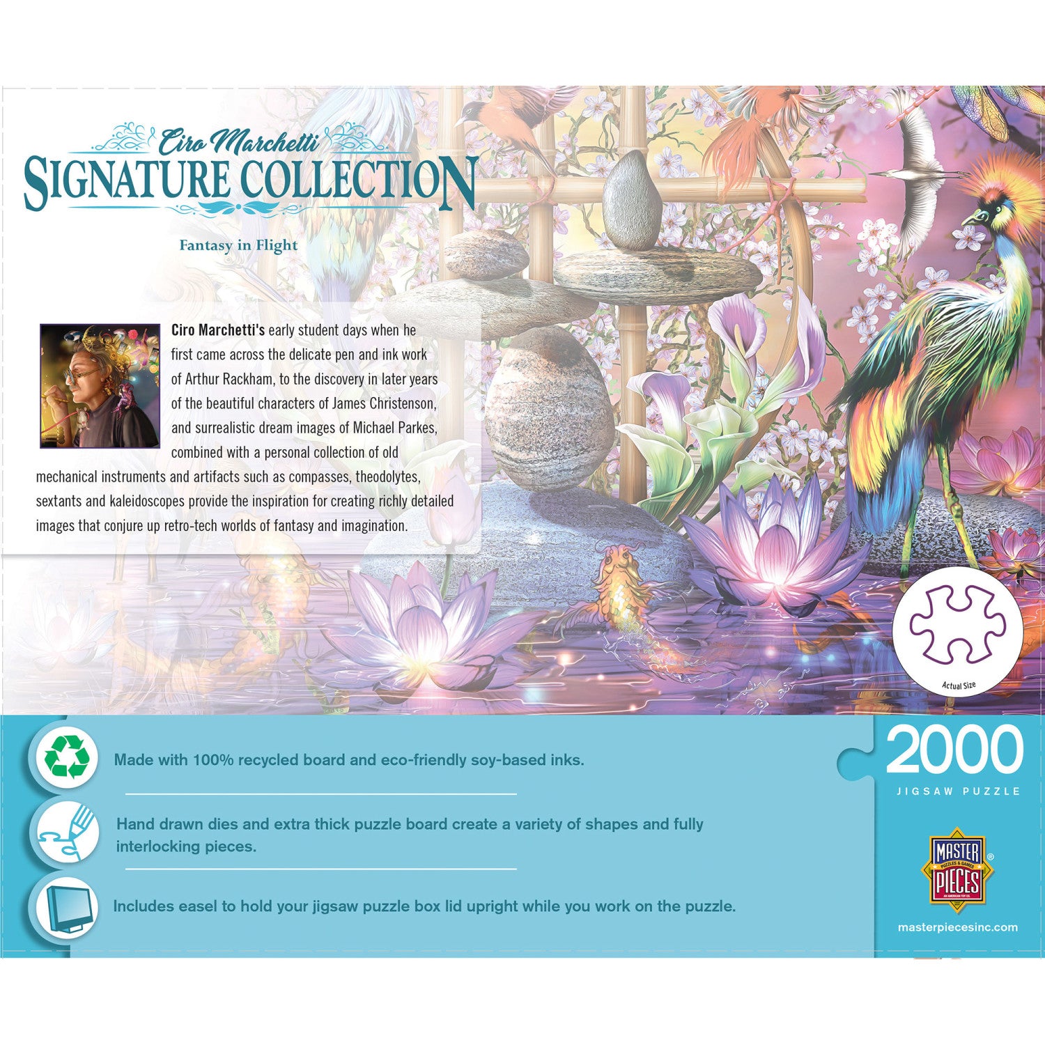 Signature Collection - Fantasy in Flight 2000 Piece Jigsaw Puzzle