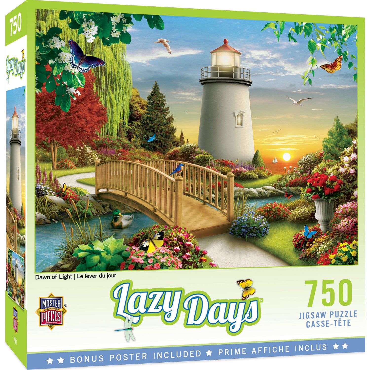 Lazy Days - Dawn of Light 750 Piece Jigsaw Puzzle