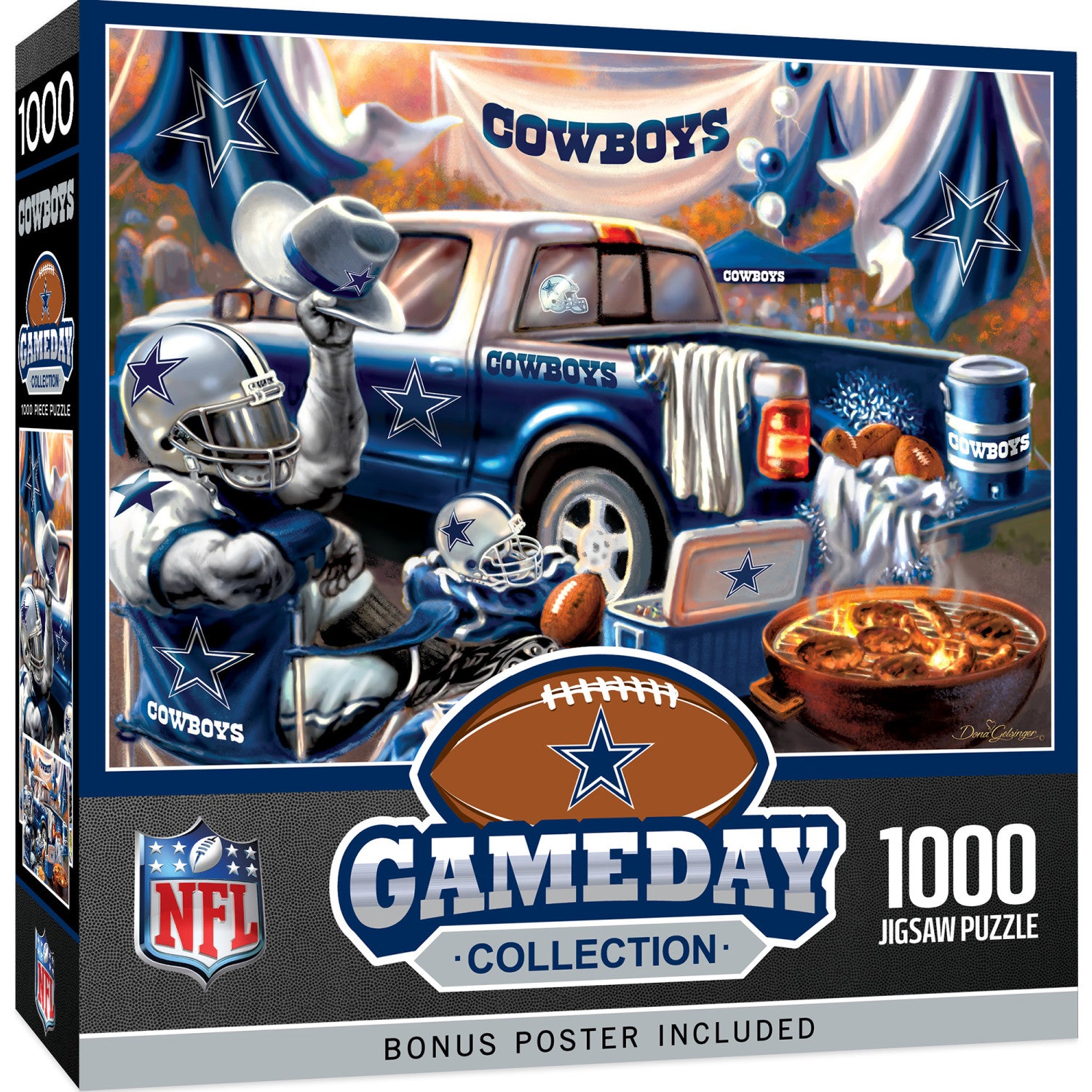 Dallas Cowboys - Gameday 1000 Piece Jigsaw Puzzle