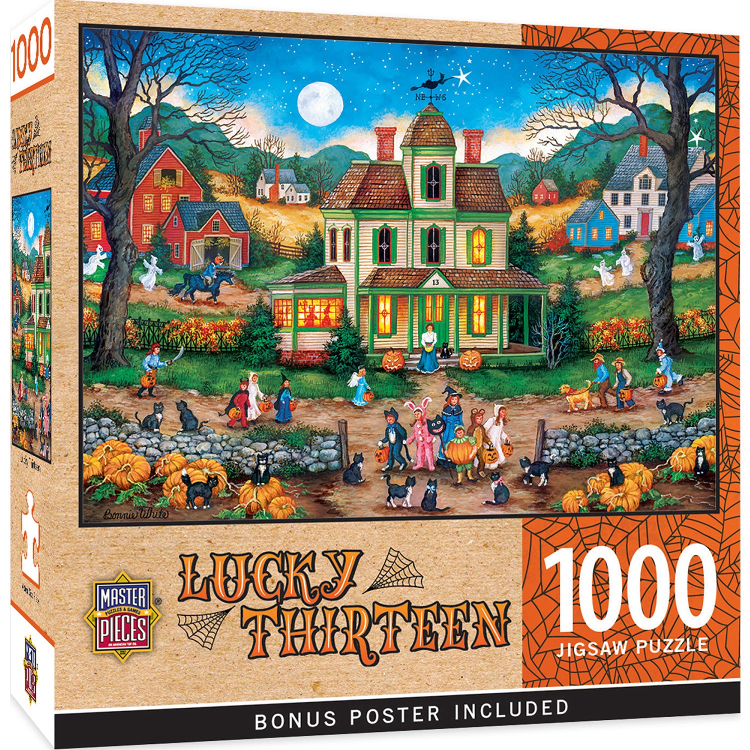 Halloween - Lucky Thirteen 1000 Piece Jigsaw Puzzle