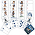 Dallas Cowboys NFL All-Time Greats Playing Cards