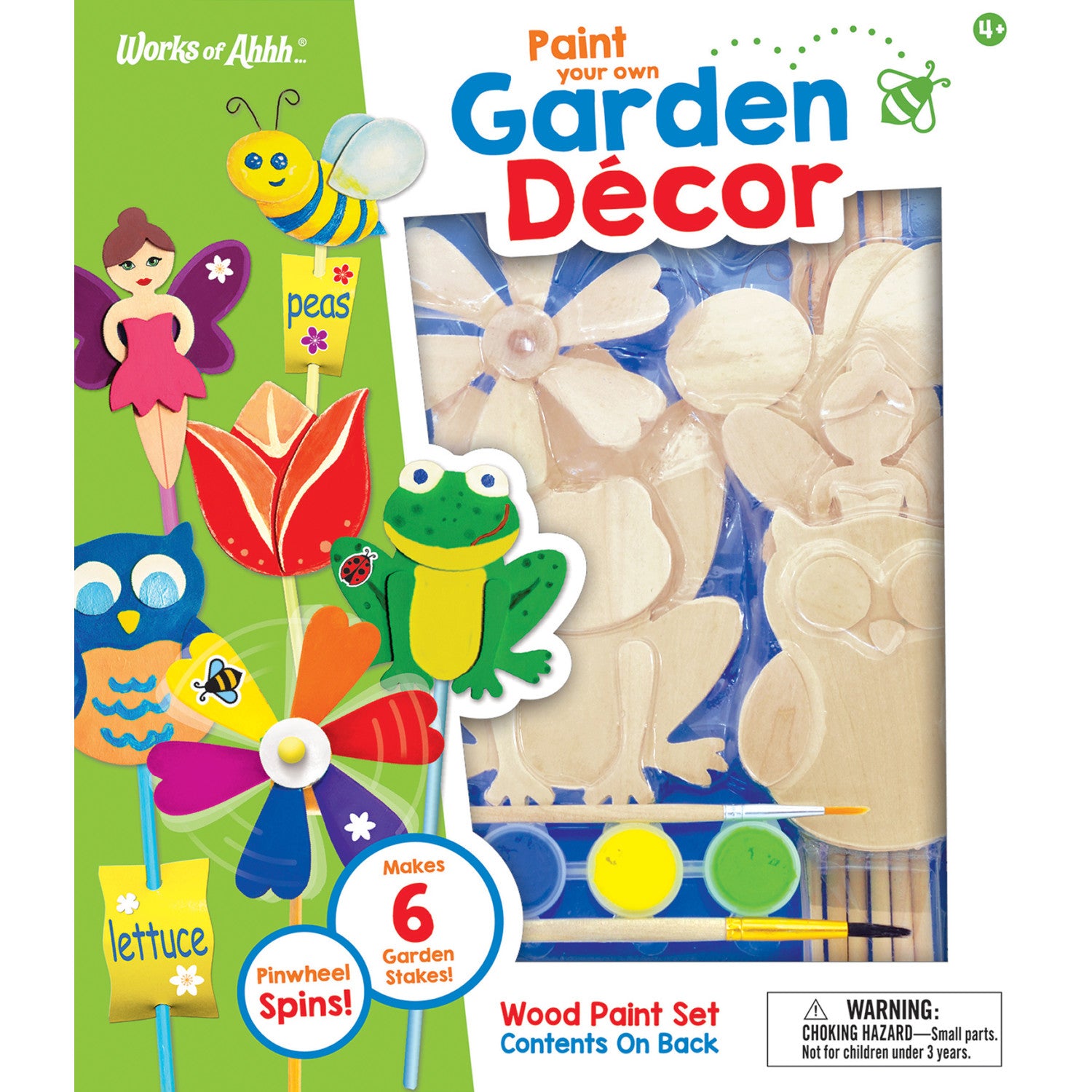 Garden Decor Wood Craft & Paint Kit