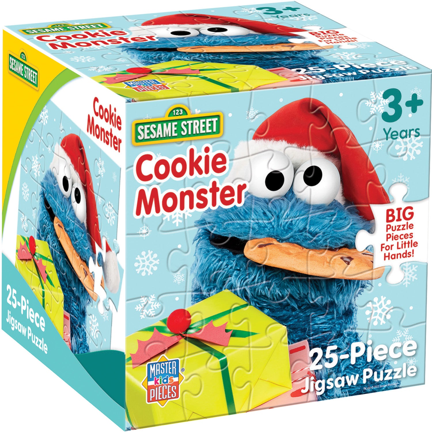Sesame Street Holiday - Cookie Monster 25 Piece Jigsaw Puzzle