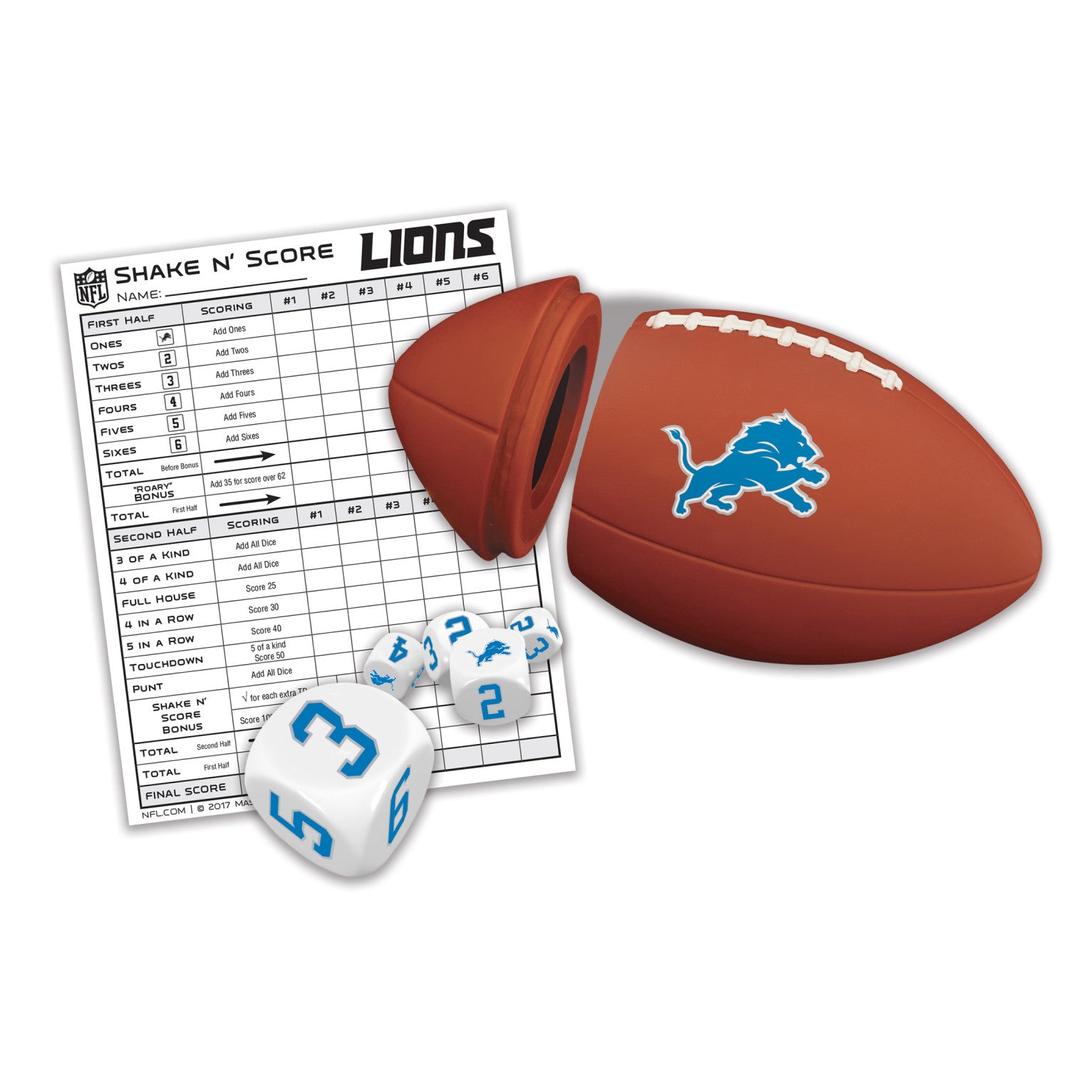 Detroit Lions NFL Shake N' Score