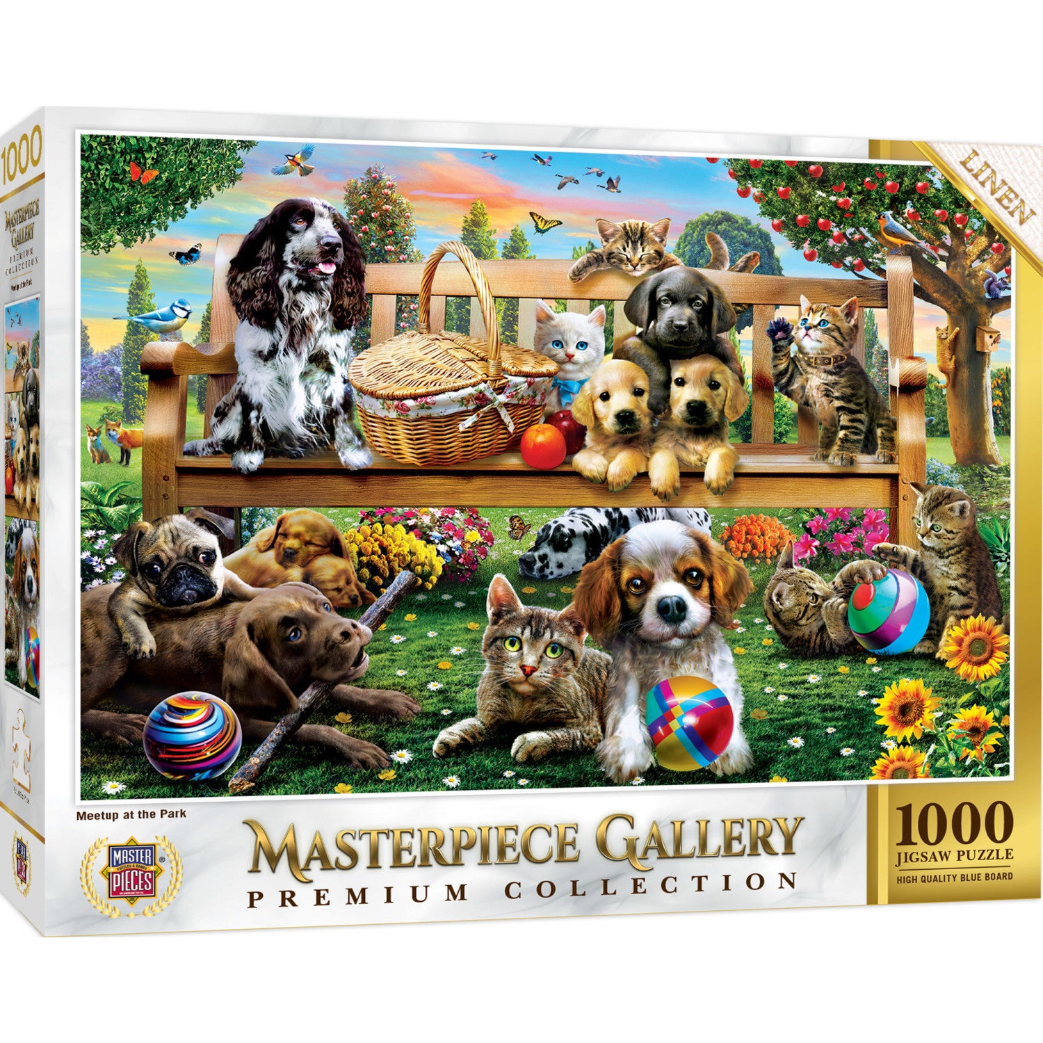 Masterpiece Gallery - Meetup at the Park 1000 Piece Jigsaw Puzzle