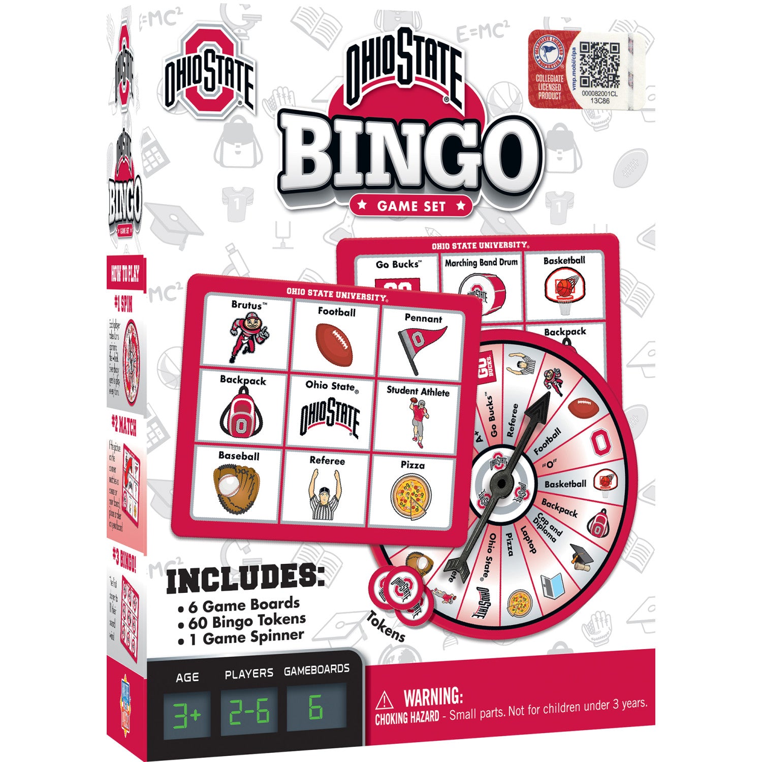 Ohio State Buckeyes Bingo Game