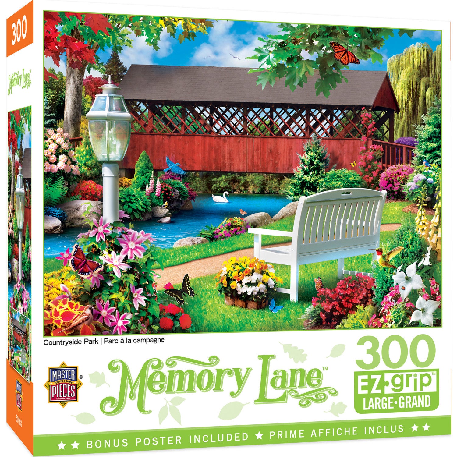 Memory Lane - Countryside Park 300 Piece EZ Grip Jigsaw Puzzle
