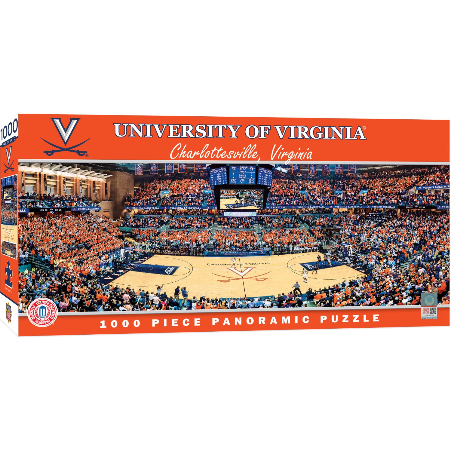Virginia Cavaliers - 1000 Piece Panoramic Jigsaw Puzzle