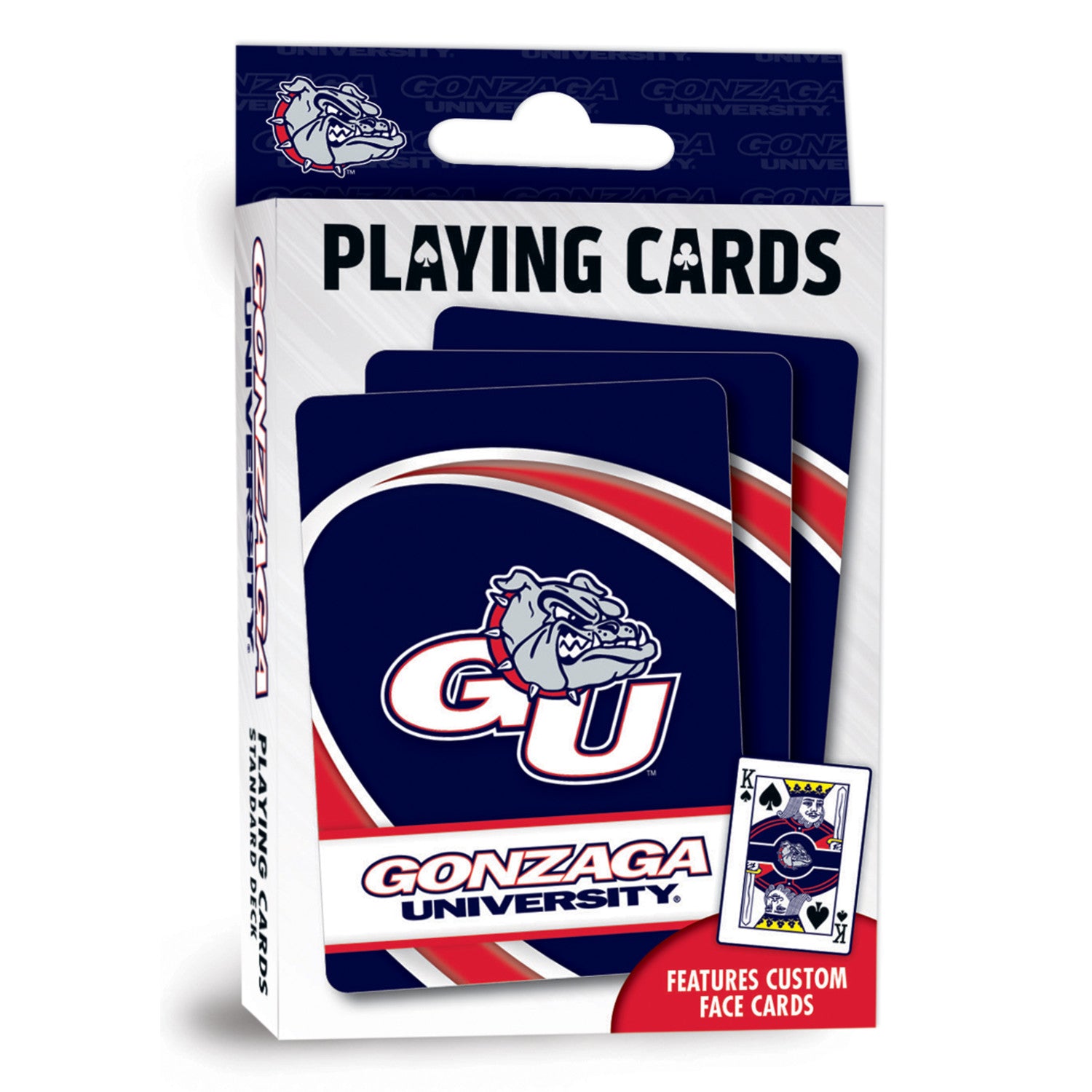 Gonzaga Bulldogs Playing Cards - 54 Card Deck