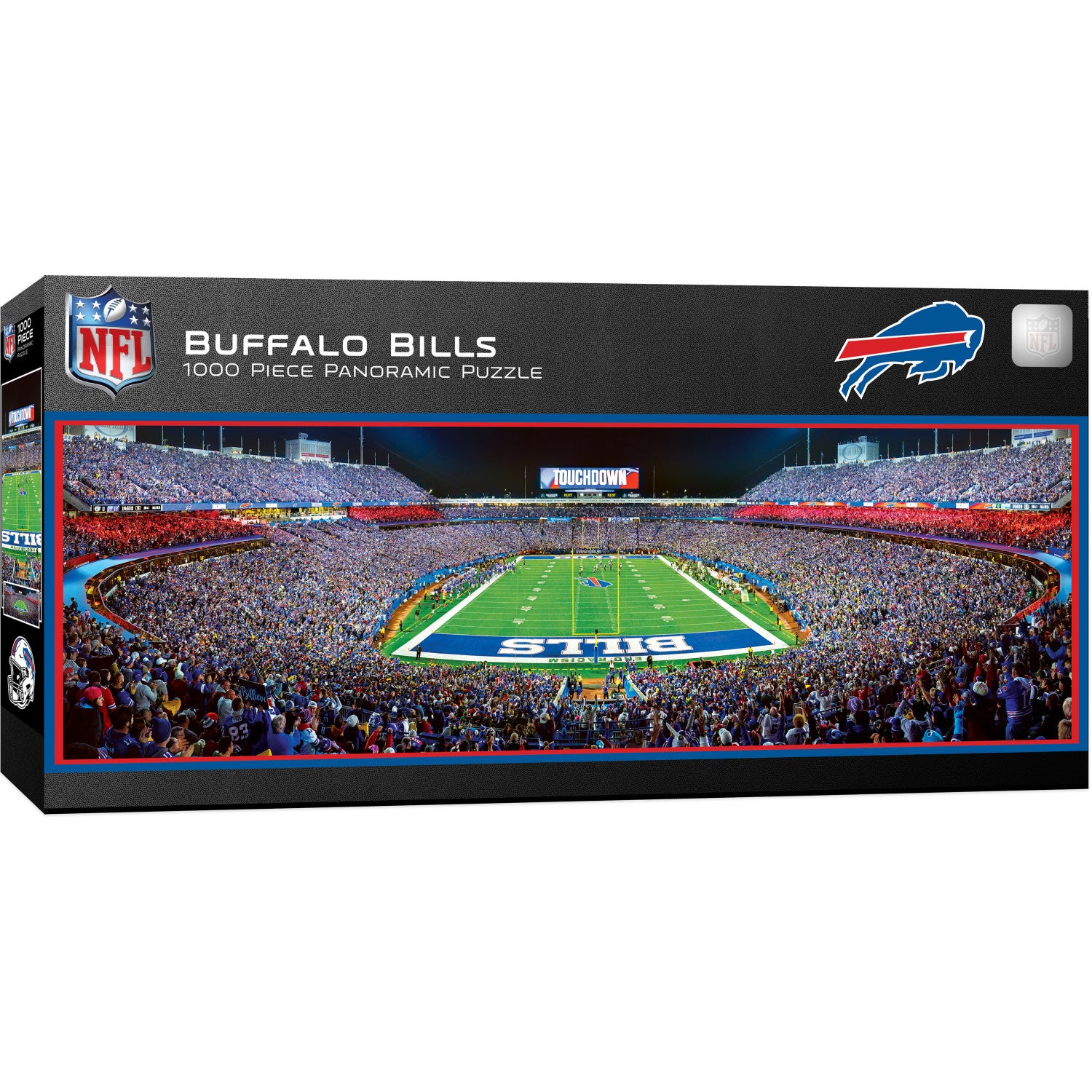 Buffalo Bills - 1000 Piece Panoramic Jigsaw Puzzle - End View