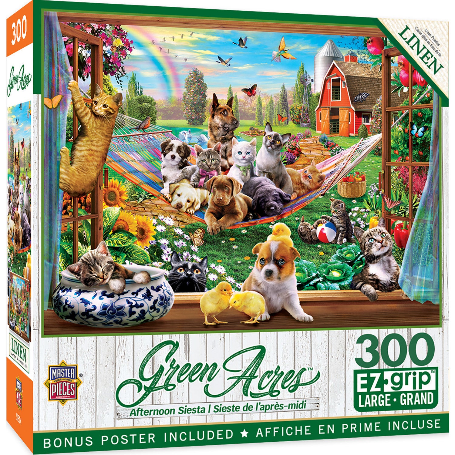 Green Acres - Afternoon Siesta 300 Piece EZ Grip Jigsaw Puzzle