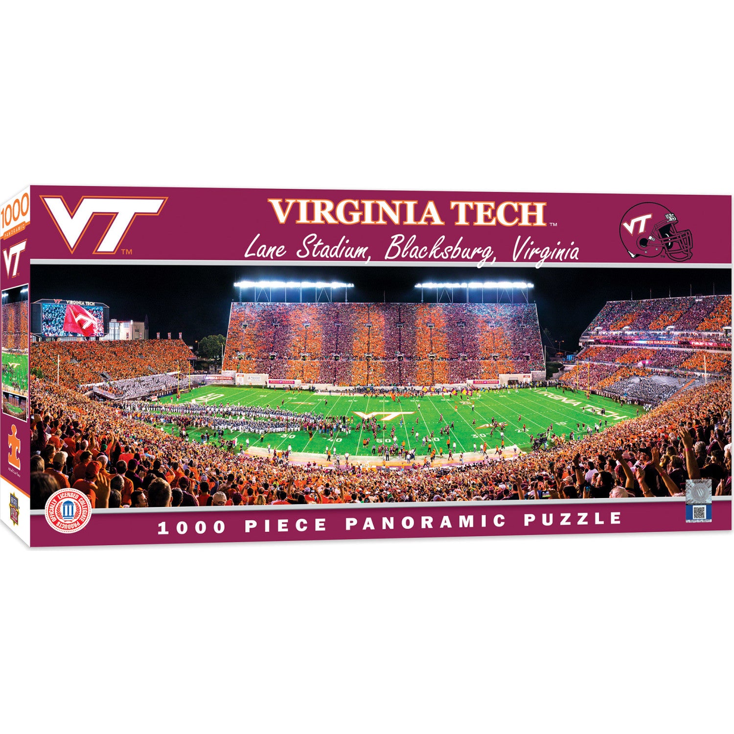 Virginia Tech Hokies - 1000 Piece Panoramic Jigsaw Puzzle