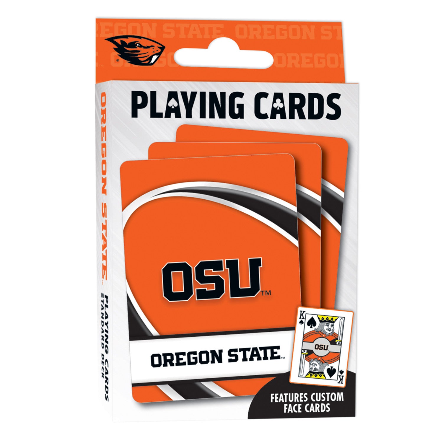 Oregon State Beavers Playing Cards - 54 Card Deck