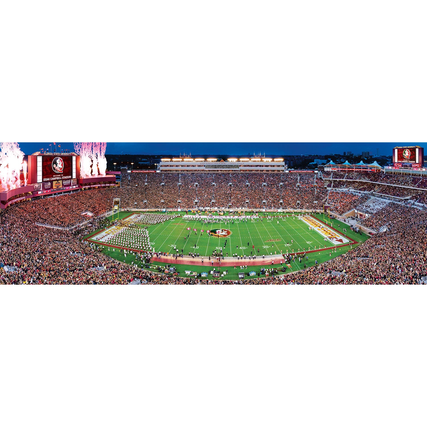 Florida State Seminoles NCAA 1000pc Panoramic Puzzle