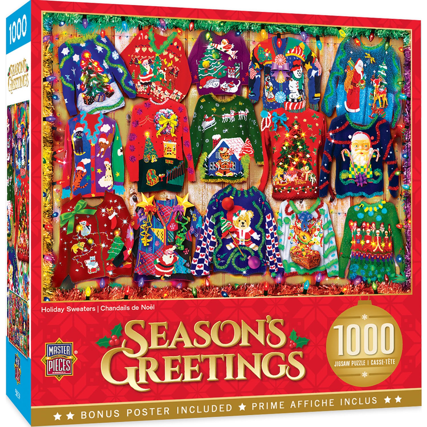 Season's Greetings - Holiday Sweaters 1000 Piece Jigsaw Puzzle
