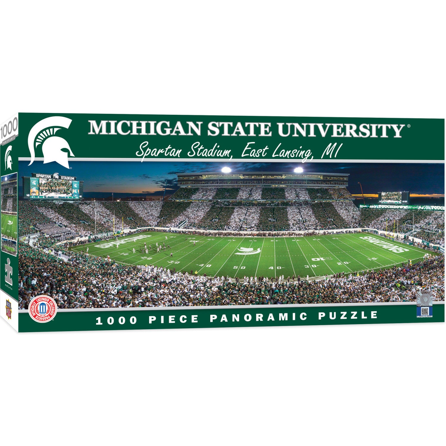 Michigan State Spartans - 1000 Piece Panoramic Jigsaw Puzzle