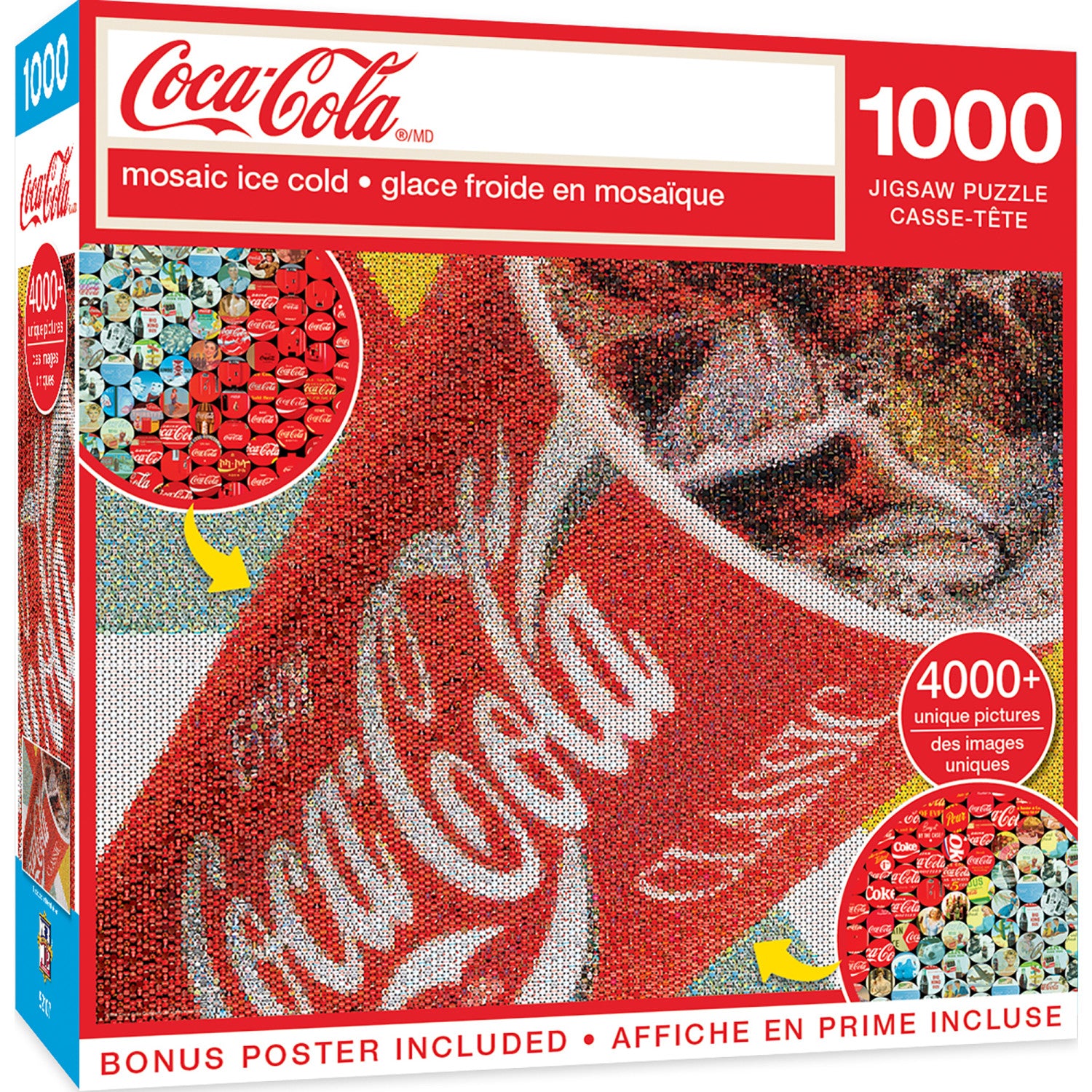Coca-Cola - Photomosaic Big Gulp 1000 Piece Jigsaw Puzzle