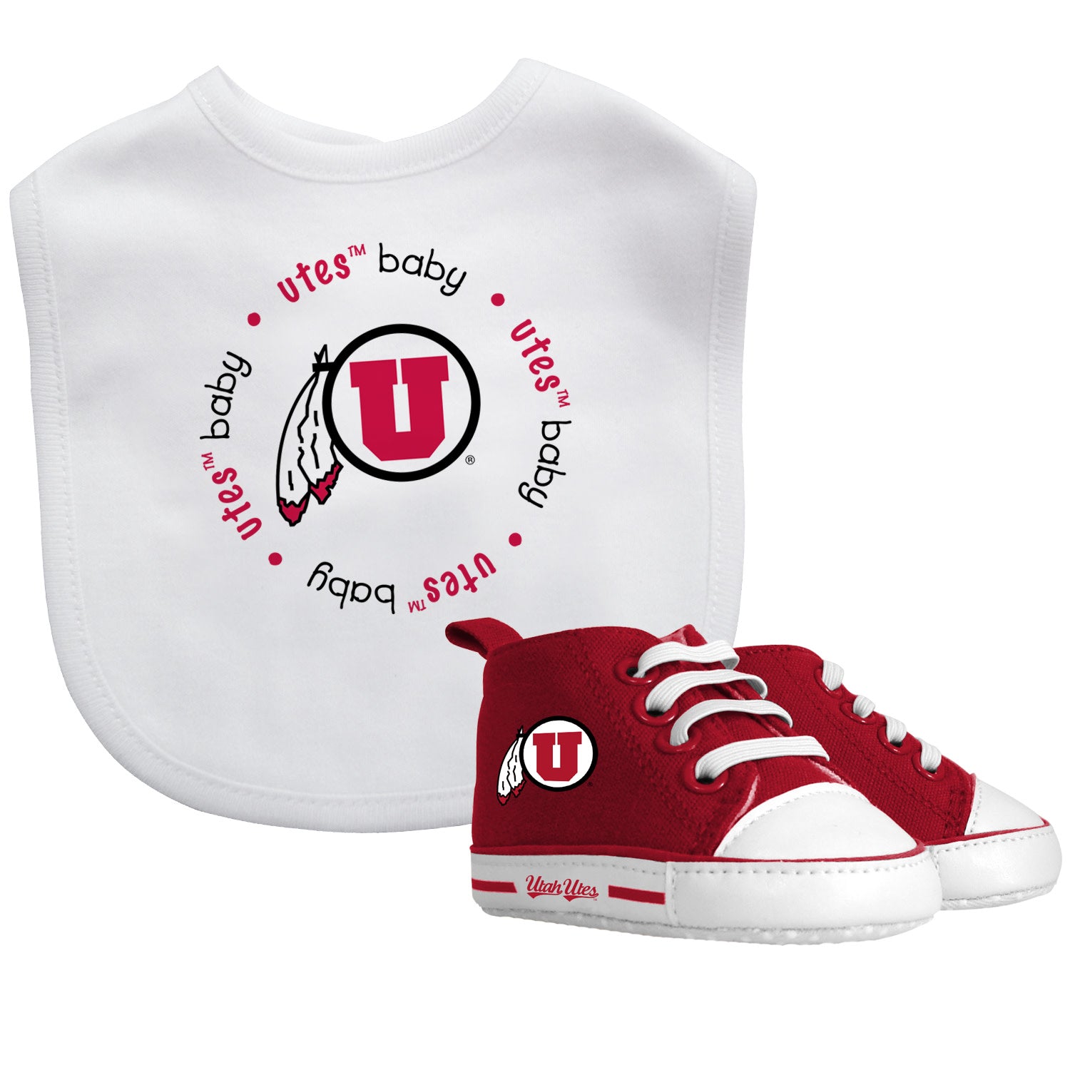 Utah Utes - 2-Piece Baby Gift Set
