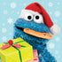 Sesame Street - Christmas - Cookie Monster 25 Piece Square Puzzle