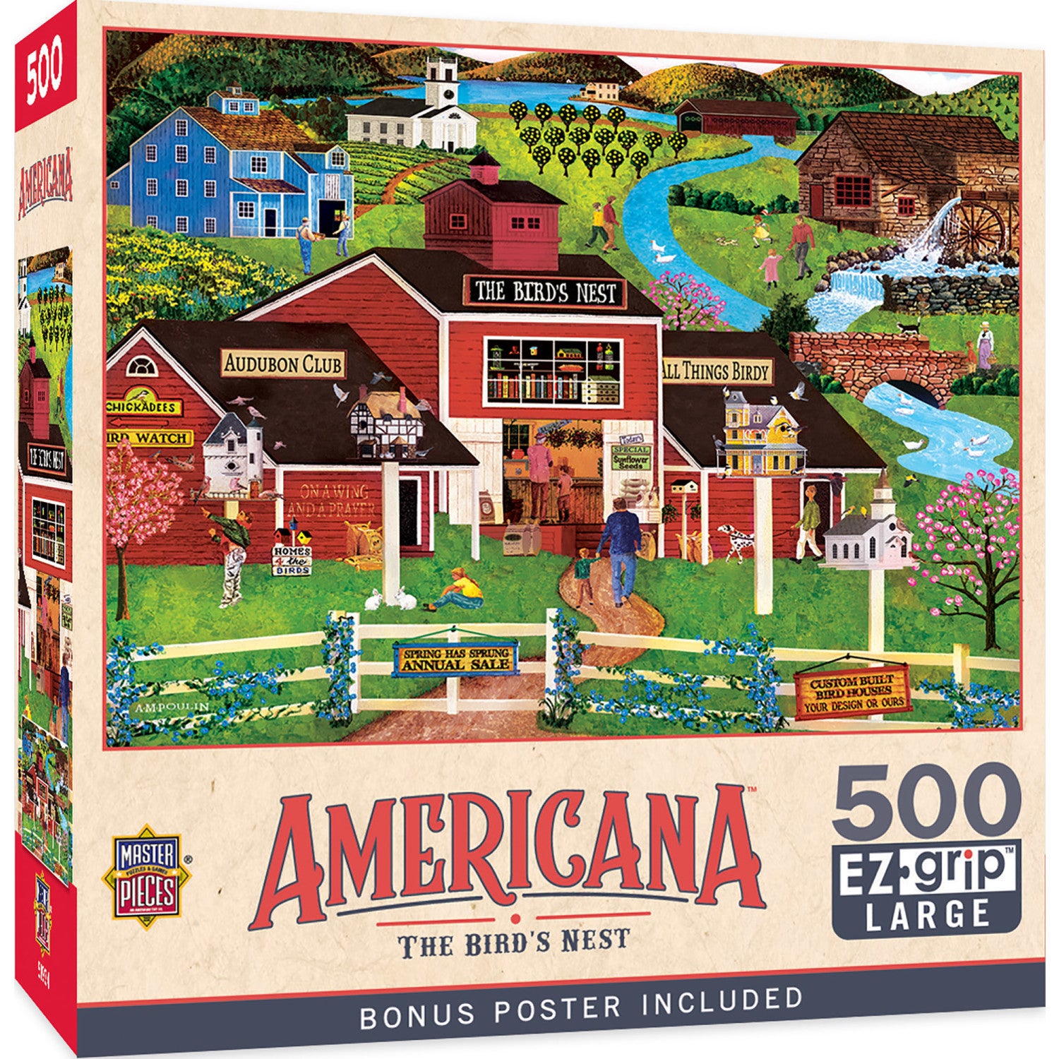 Americana - The Bird's Nest 500 Piece EZ Grip Jigsaw Puzzle