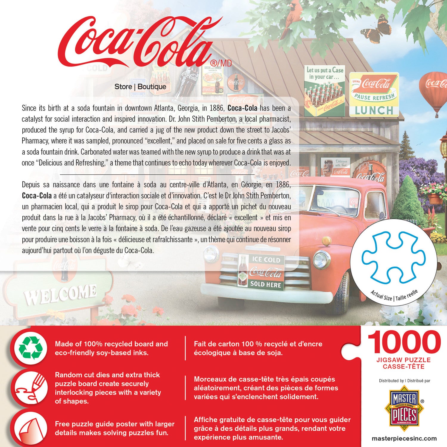 Coca-Cola - The Store 1000 Piece Jigsaw Puzzle