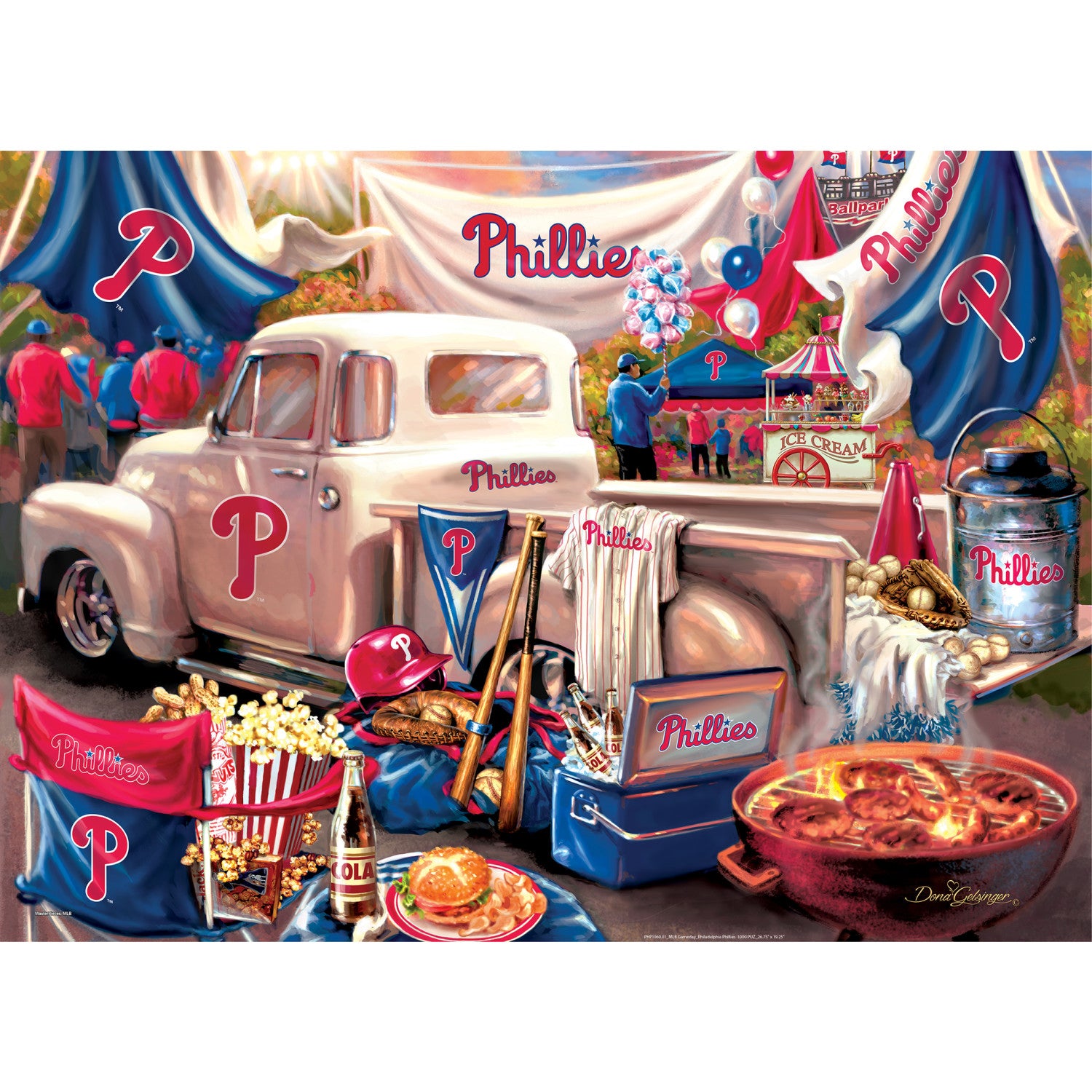 Philadelphia Phillies MLB Gameday 1000pc Puzzle