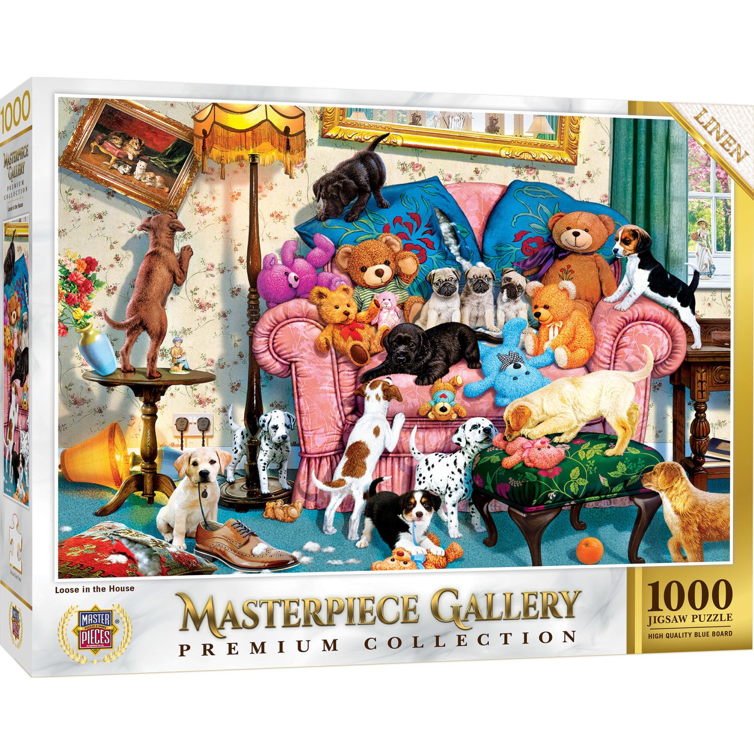 Masterpiece Gallery - Loose in the House 1000 Piece Jigsaw Puzzle