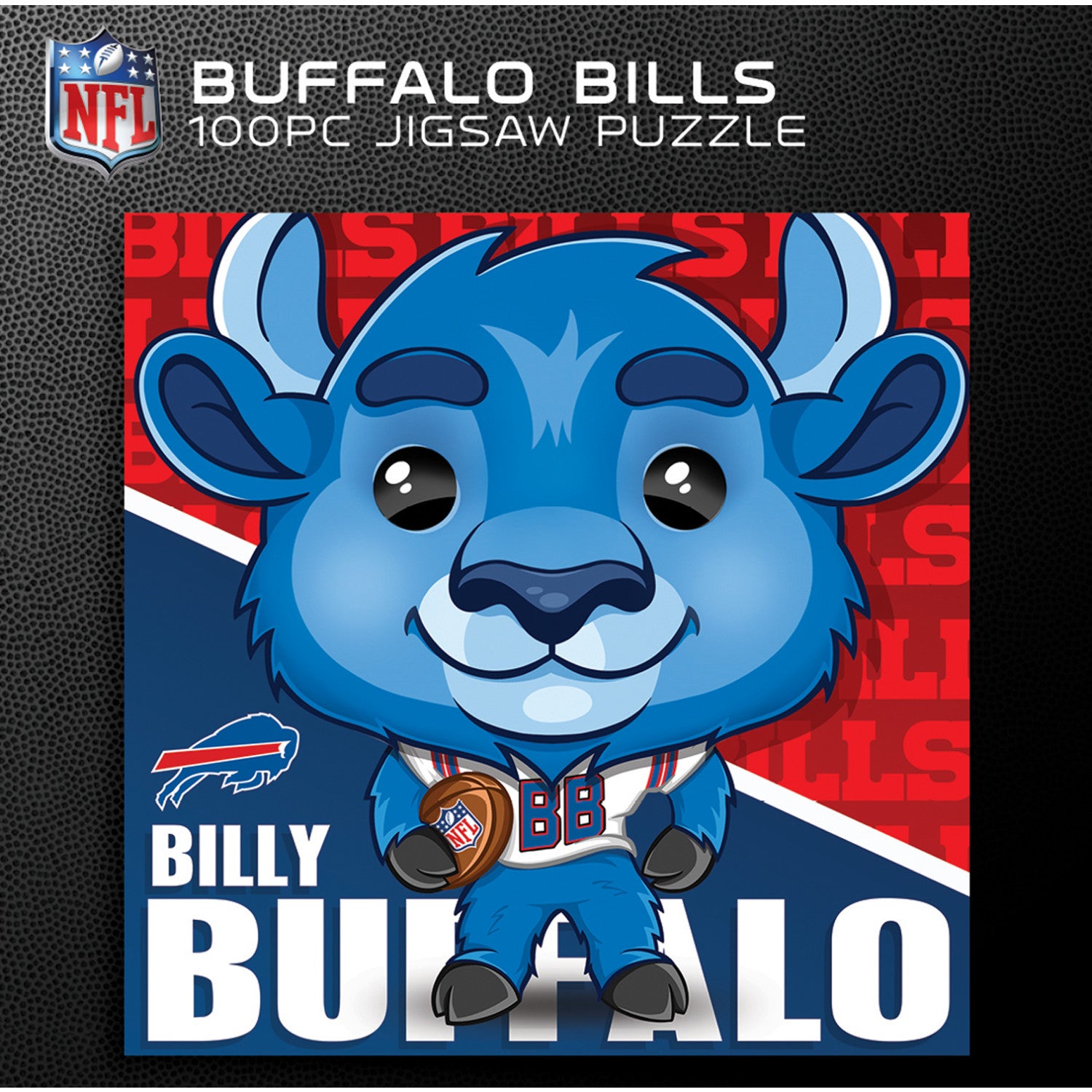 Billy Buffalo - Buffalo Bills Mascot 100 Piece Jigsaw Puzzle