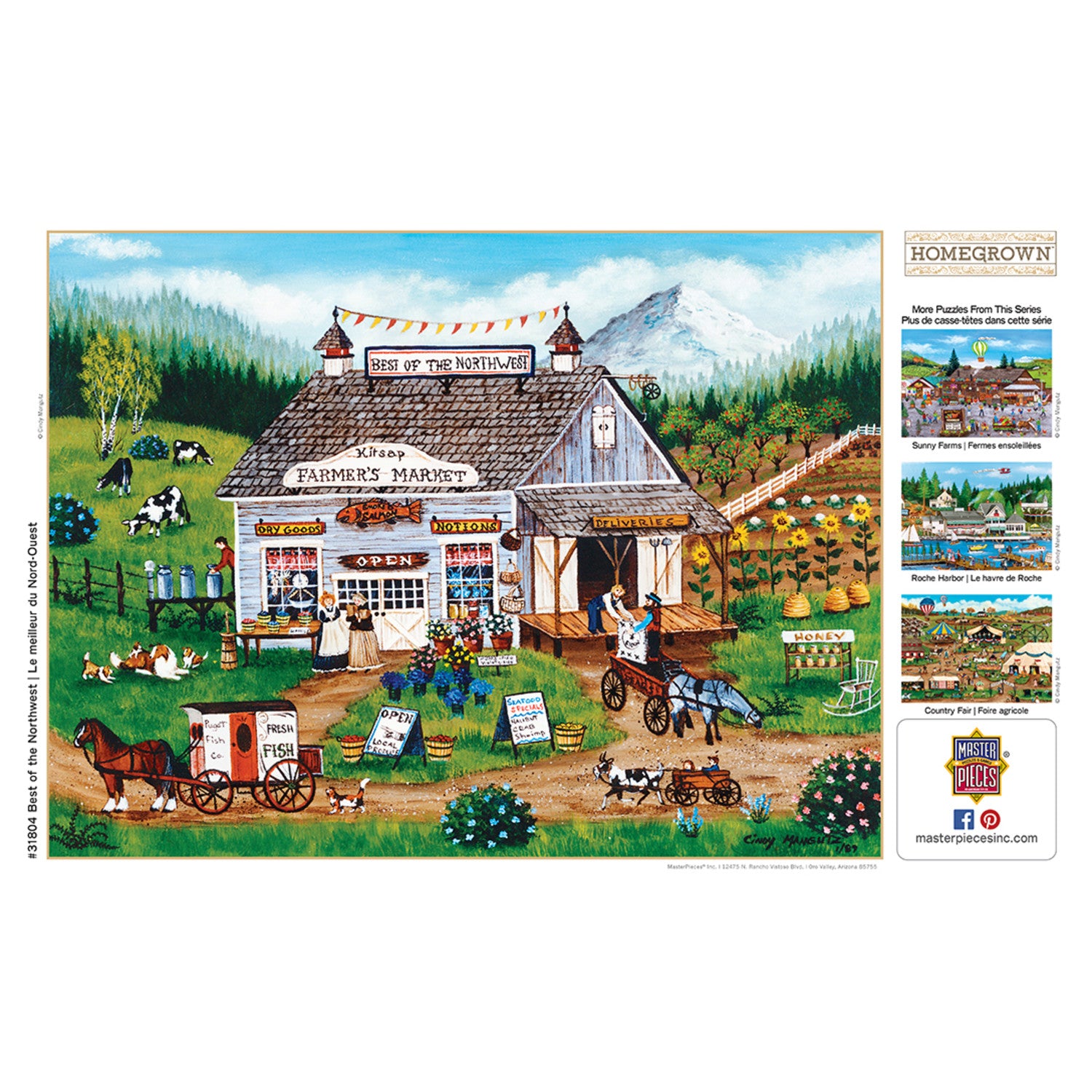 Homegrown - Best of the Northwest 750 Piece Jigsaw Puzzle