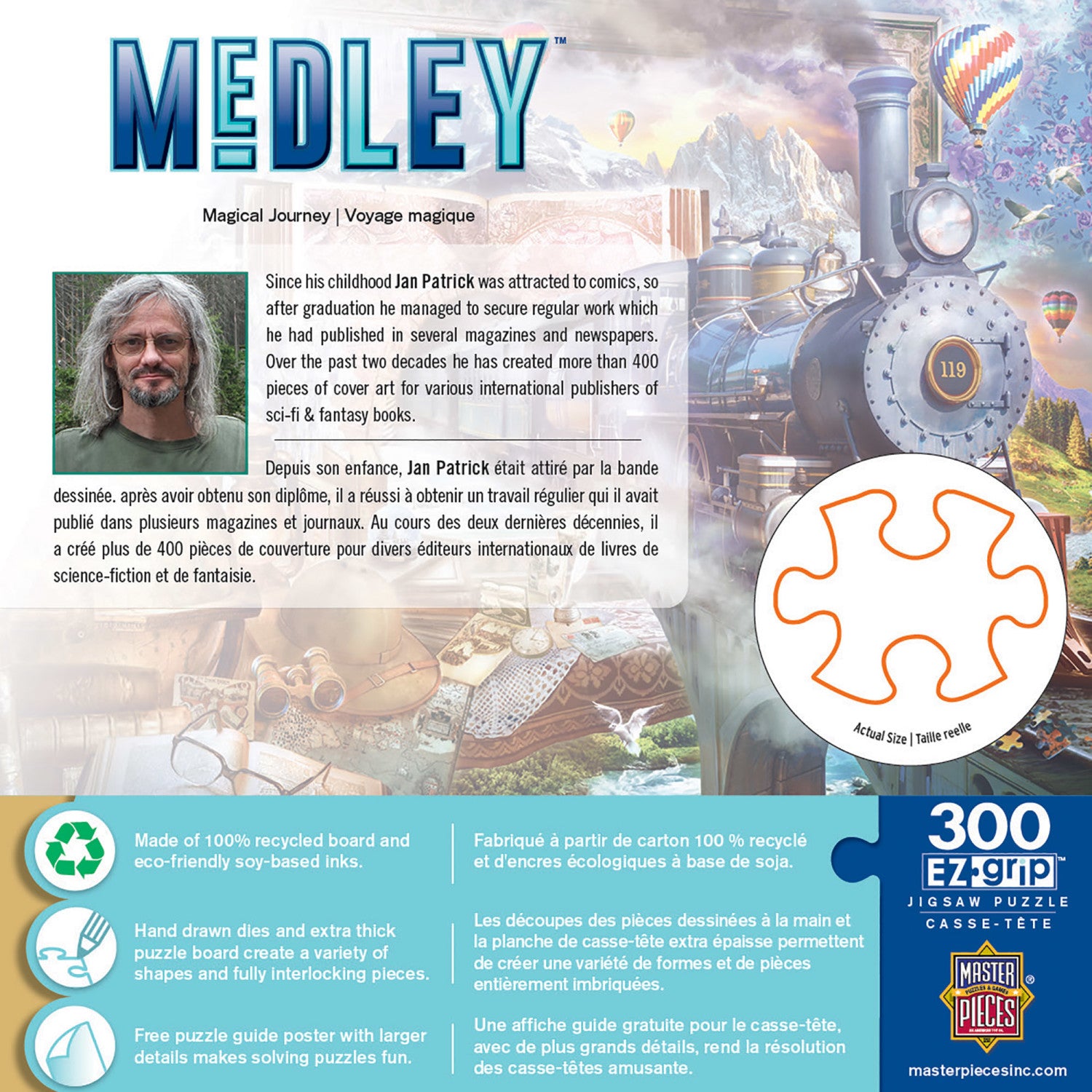 Medley - Magical Journey 300 Piece EZ Grip Jigsaw Puzzle