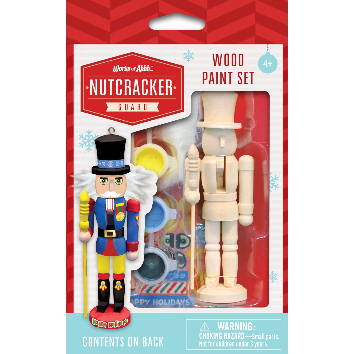 Nutcracker Guard Ornament Wood Paint Kit