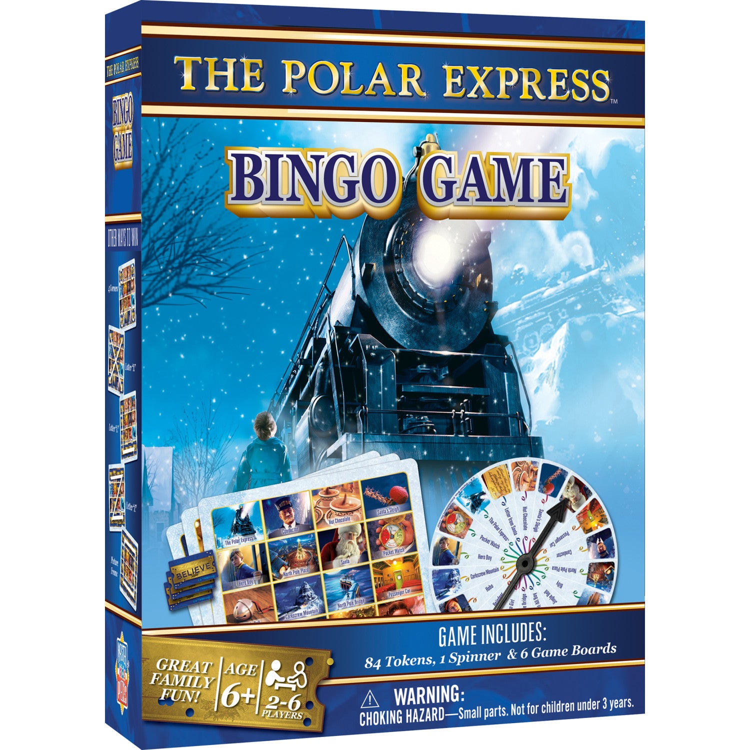 The Polar Express Bingo Game