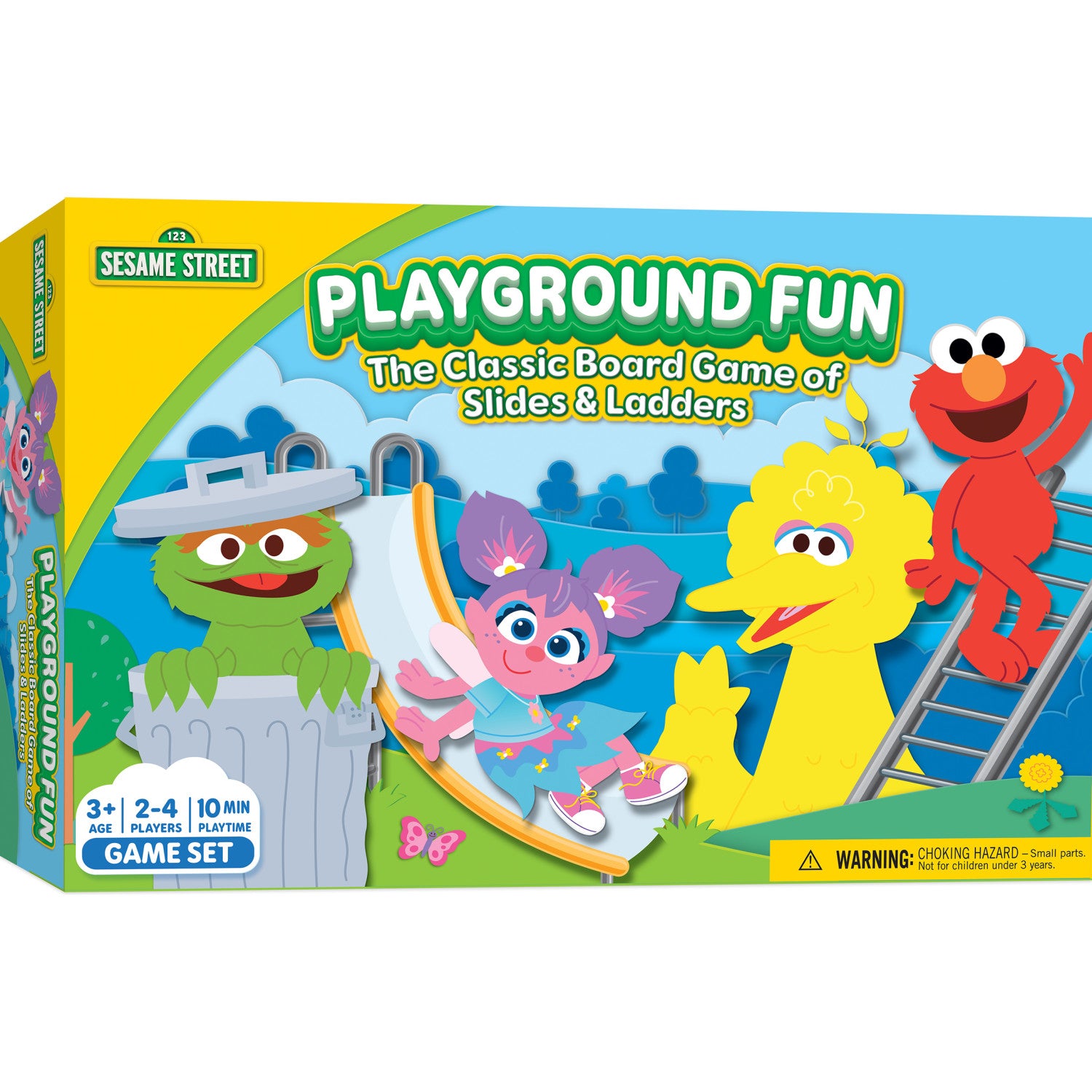 Sesame Street Playground Fun - Slides & Ladders Board Game