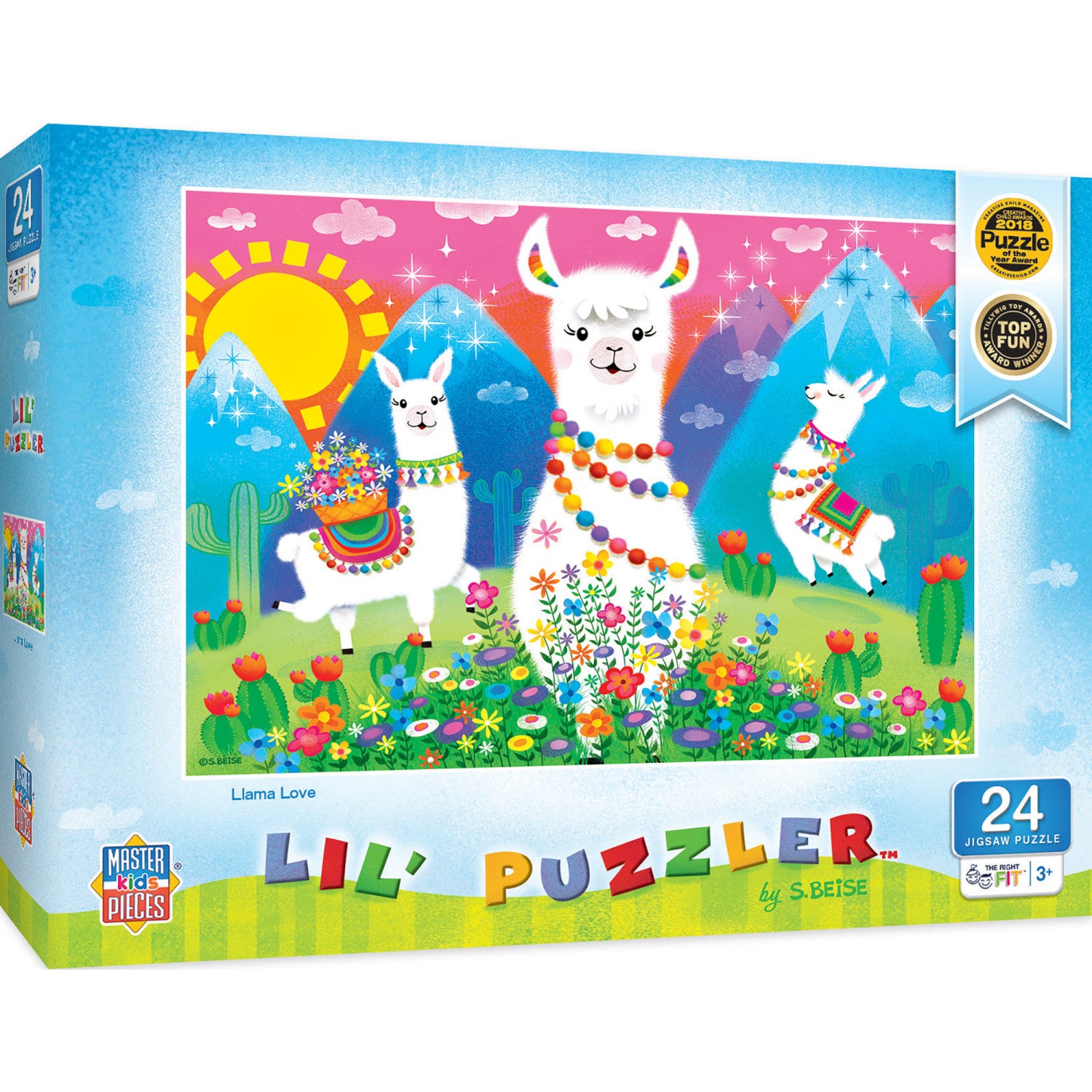 Lil Puzzler - Llama Love 24 Piece Jigsaw Puzzle