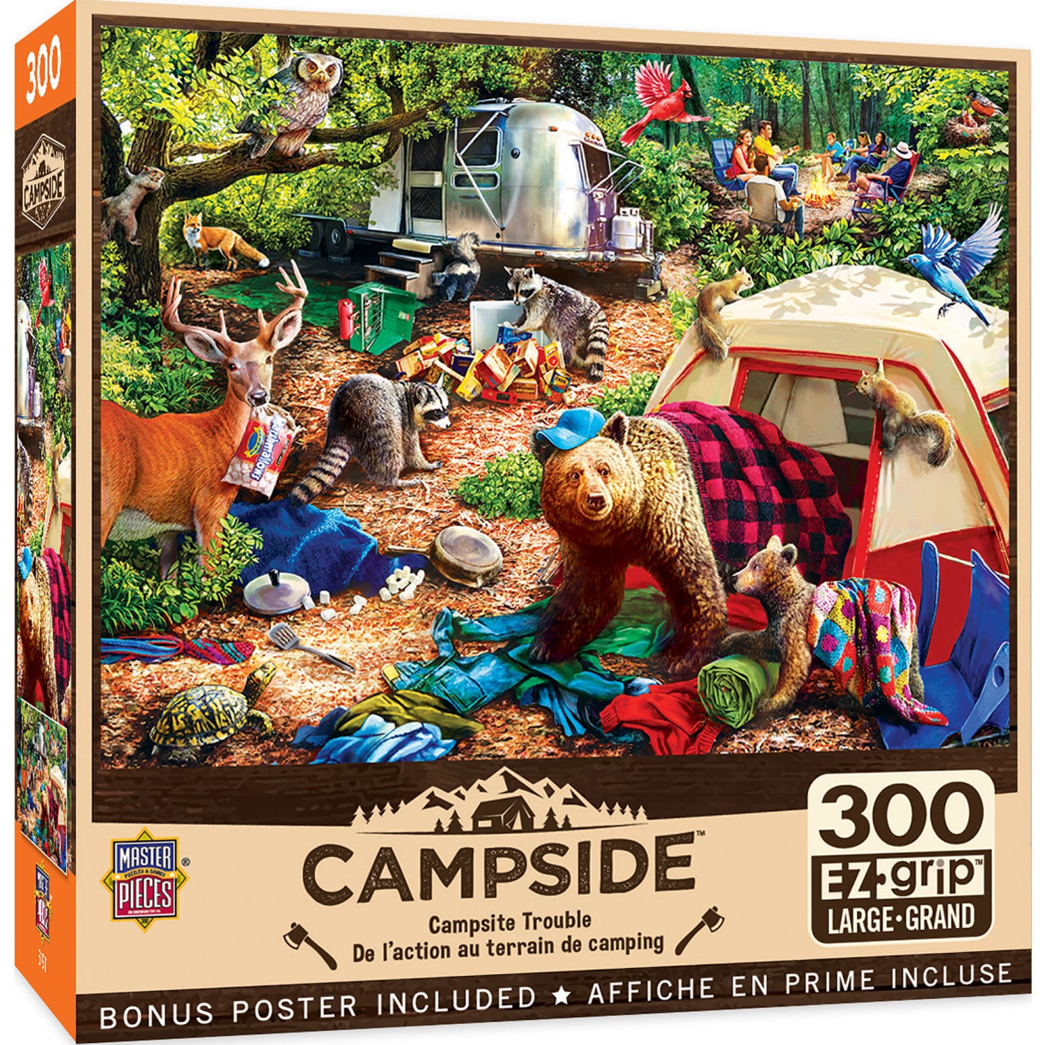 Campside - Campsite Trouble 300 Piece EZ Grip Jigsaw Puzzle