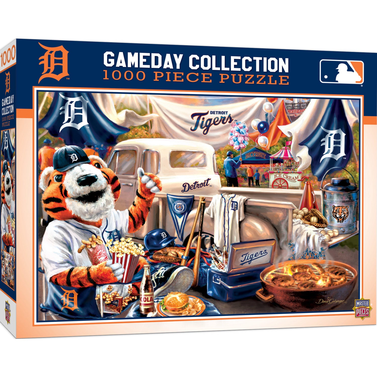 Detroit Tigers - Gameday 1000 Piece Jigsaw Puzzle