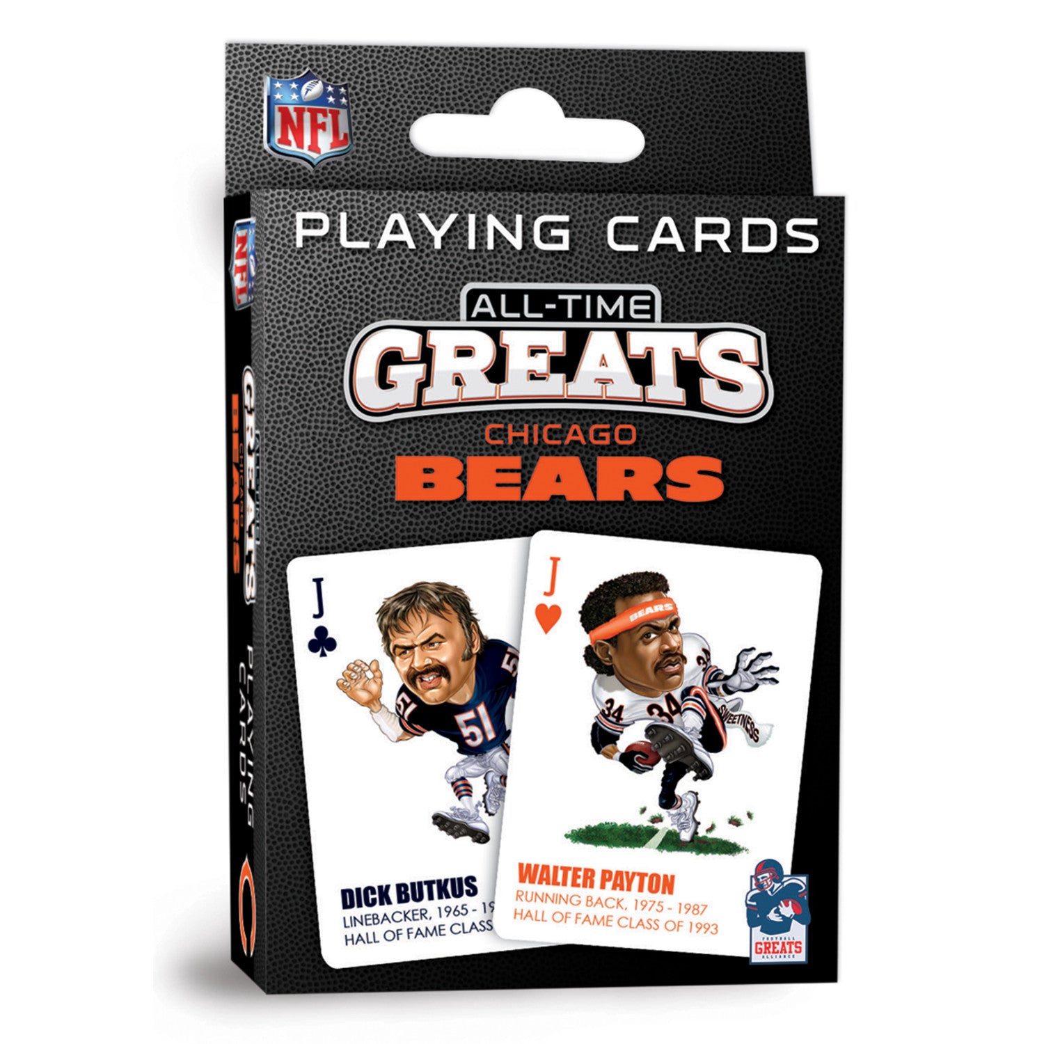 Chicago Bears All-Time Greats Playing Cards - 54 Card Deck