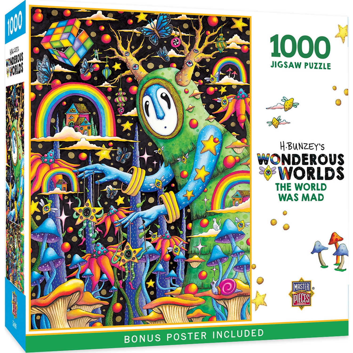 Wonderous Worlds - The World Was Mad 1000 Piece Jigsaw Puzzle