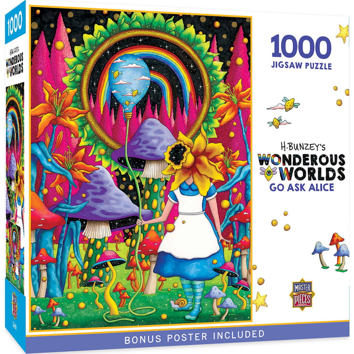 Wonderous Worlds - Go Ask Alice 1000 Piece Jigsaw Puzzle